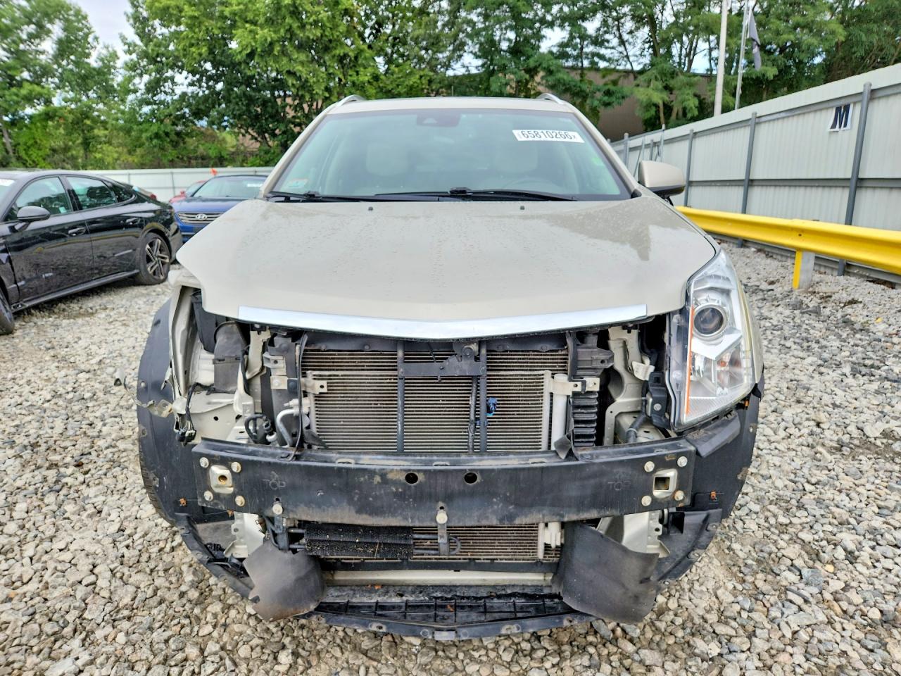 2014 Cadillac Srx Luxury Collection Gray vin: 3GYFNBE39ES682400