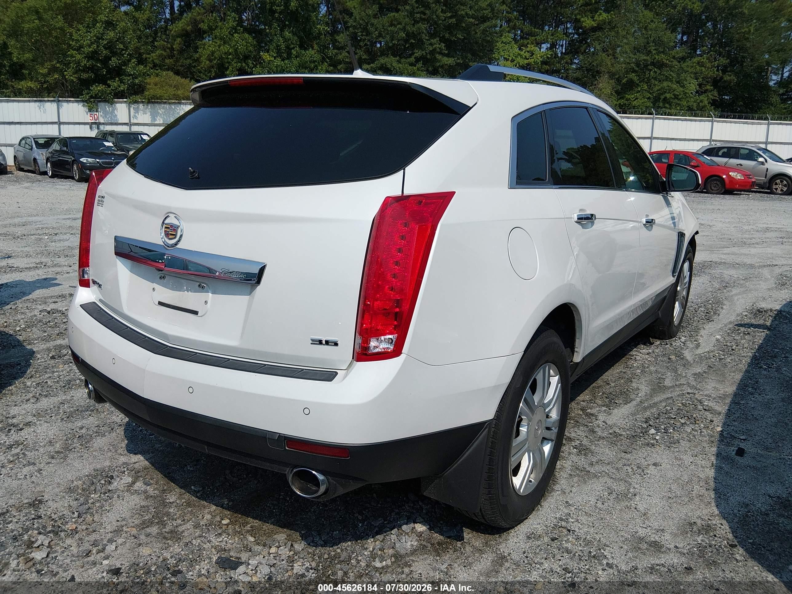2014 Cadillac Srx Luxury Collection Белый vin: 3GYFNBE39ES686916