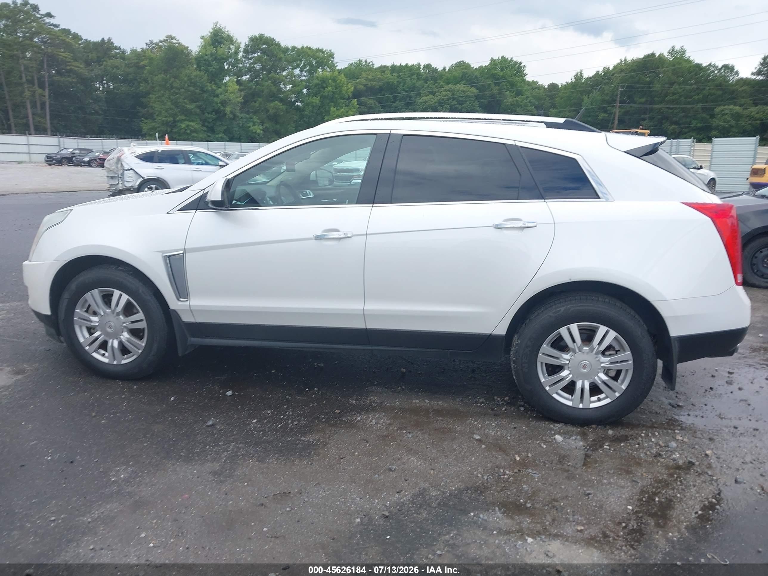 2014 Cadillac Srx Luxury Collection Белый vin: 3GYFNBE39ES686916