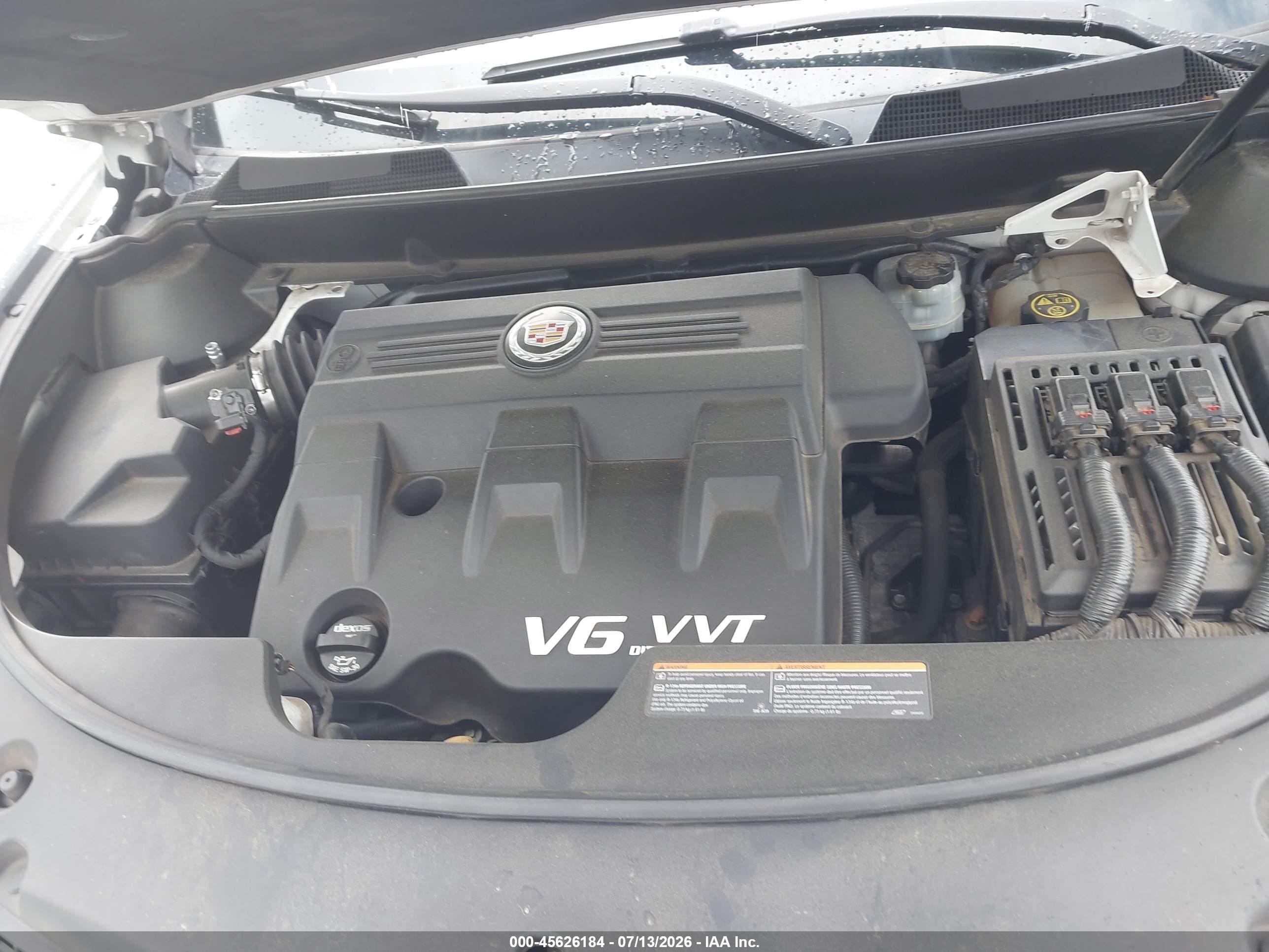 2014 Cadillac Srx Luxury Collection Белый vin: 3GYFNBE39ES686916