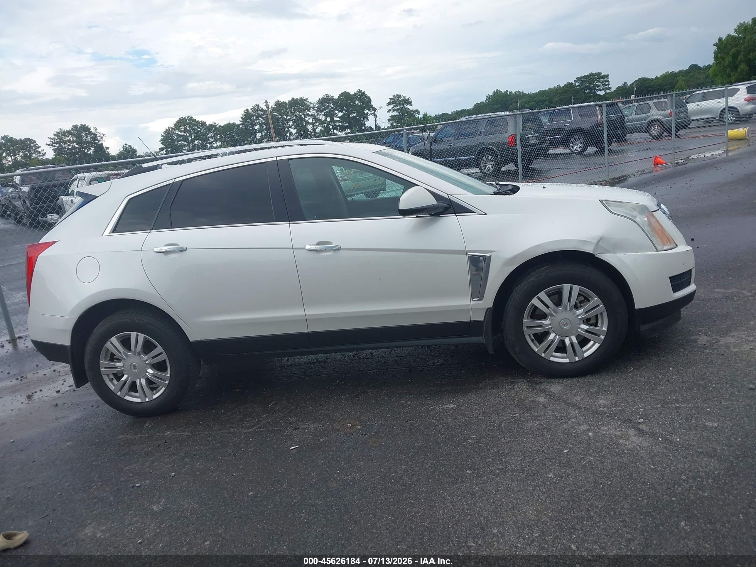 2014 Cadillac Srx Luxury Collection Белый vin: 3GYFNBE39ES686916