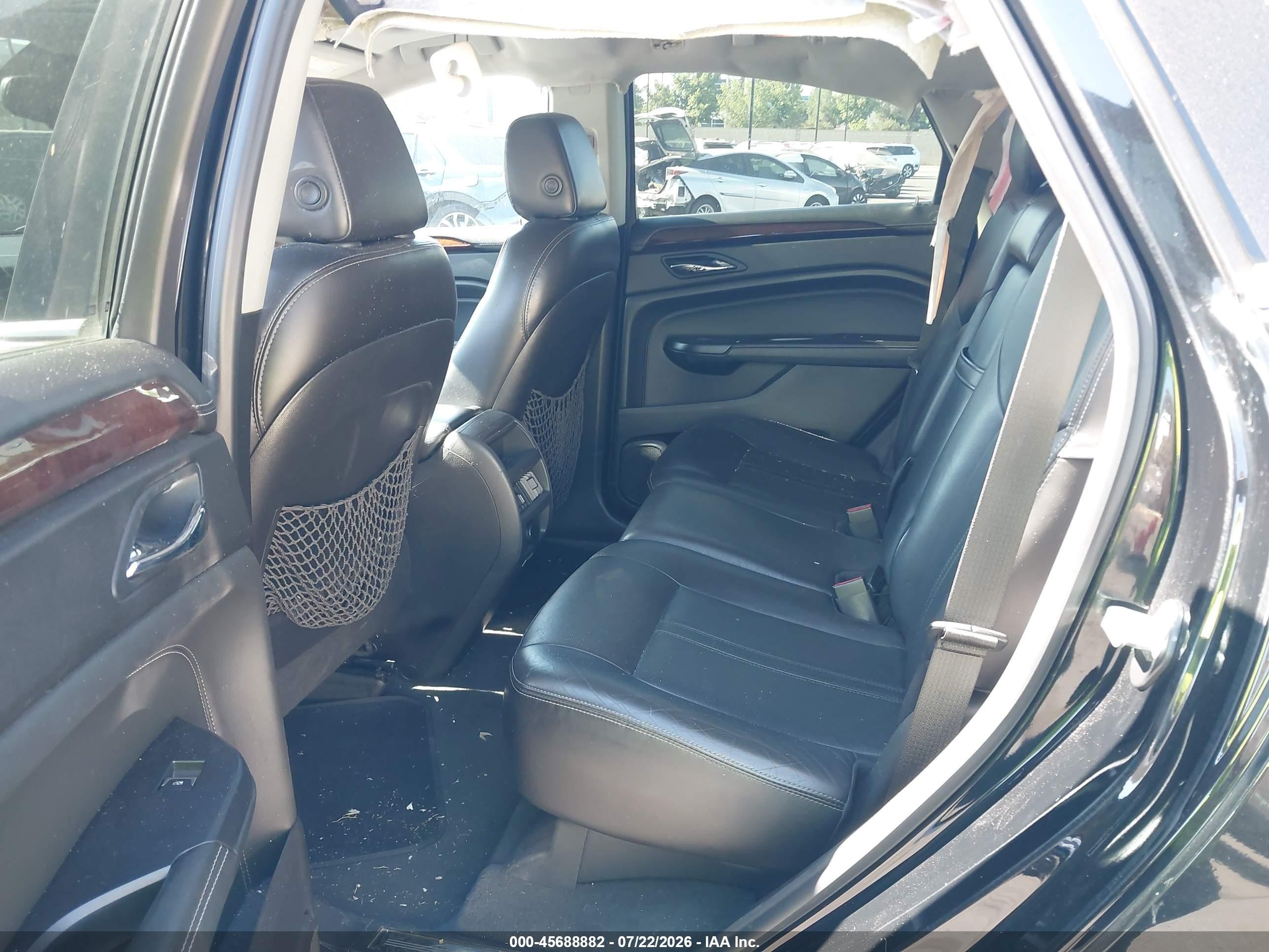 2015 Cadillac Srx Luxury Collection Black vin: 3GYFNBE39FS523118