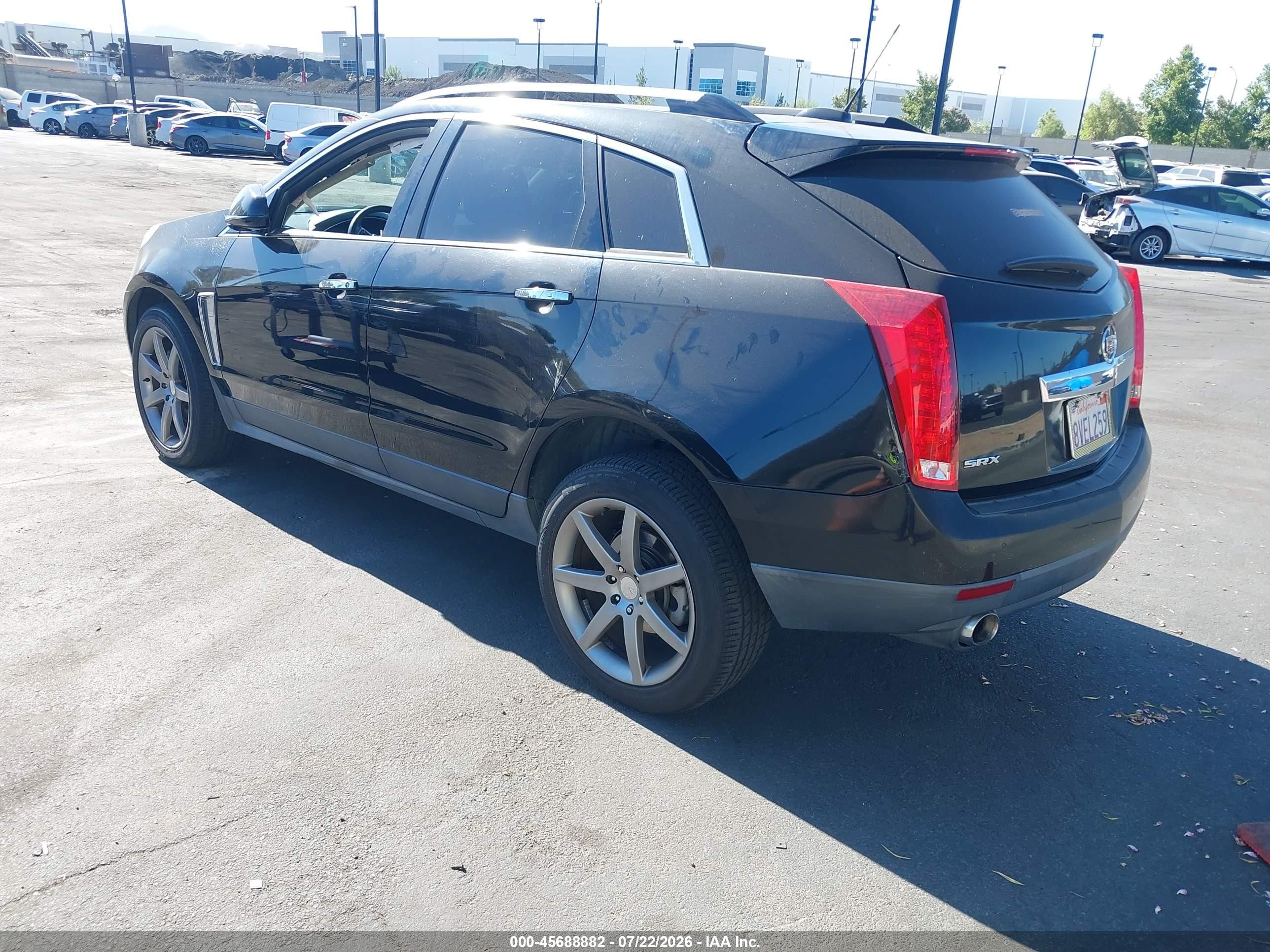 2015 Cadillac Srx Luxury Collection Black vin: 3GYFNBE39FS523118