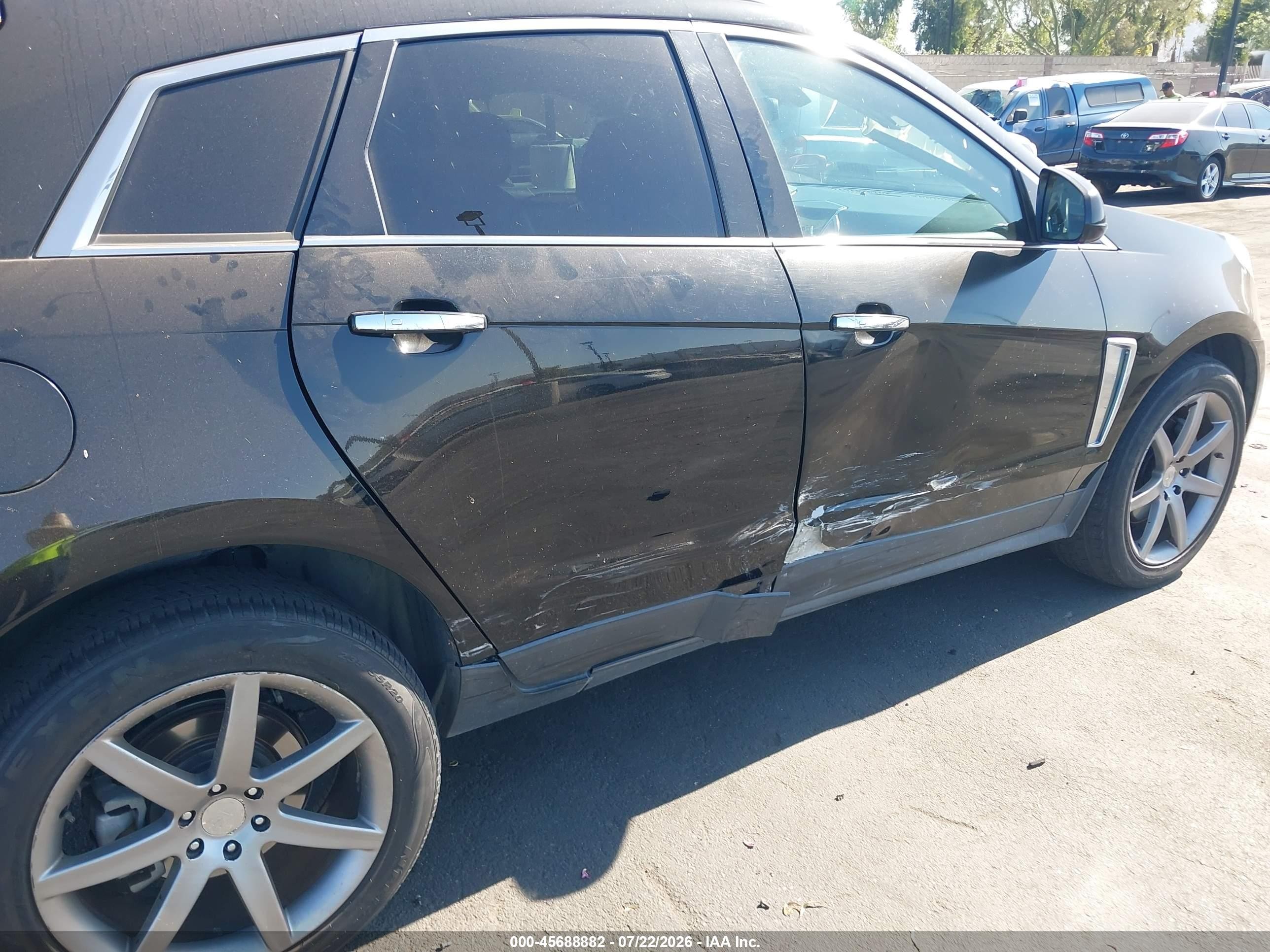 2015 Cadillac Srx Luxury Collection Black vin: 3GYFNBE39FS523118