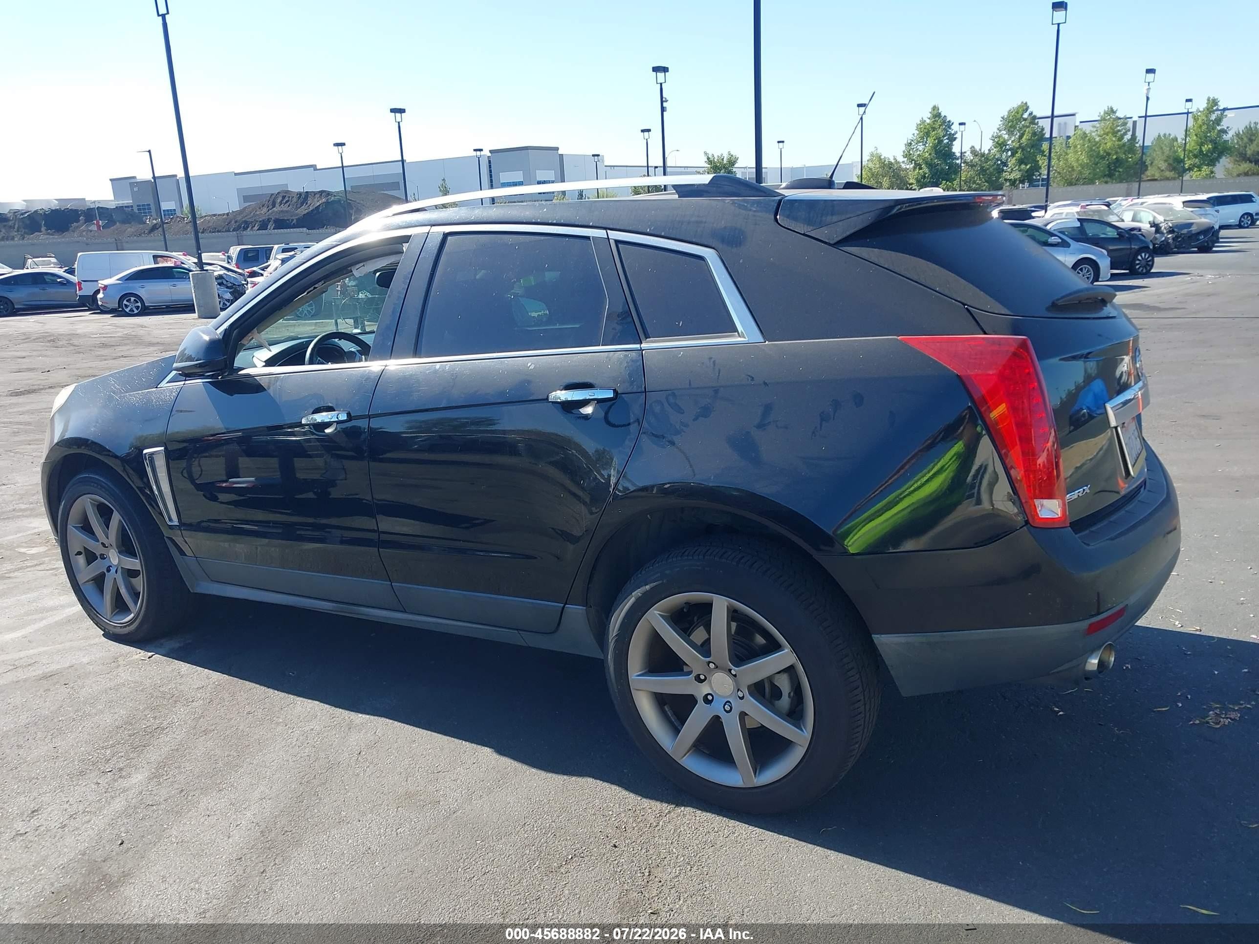 2015 Cadillac Srx Luxury Collection Black vin: 3GYFNBE39FS523118