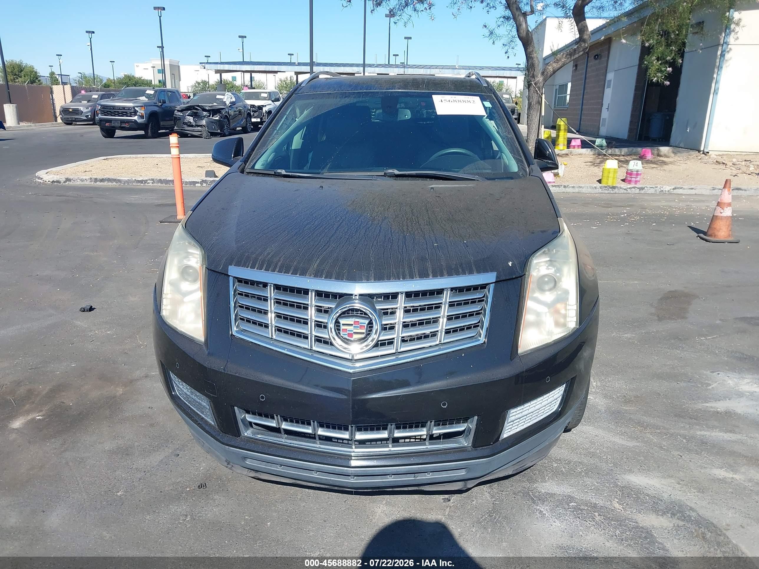 2015 Cadillac Srx Luxury Collection Black vin: 3GYFNBE39FS523118