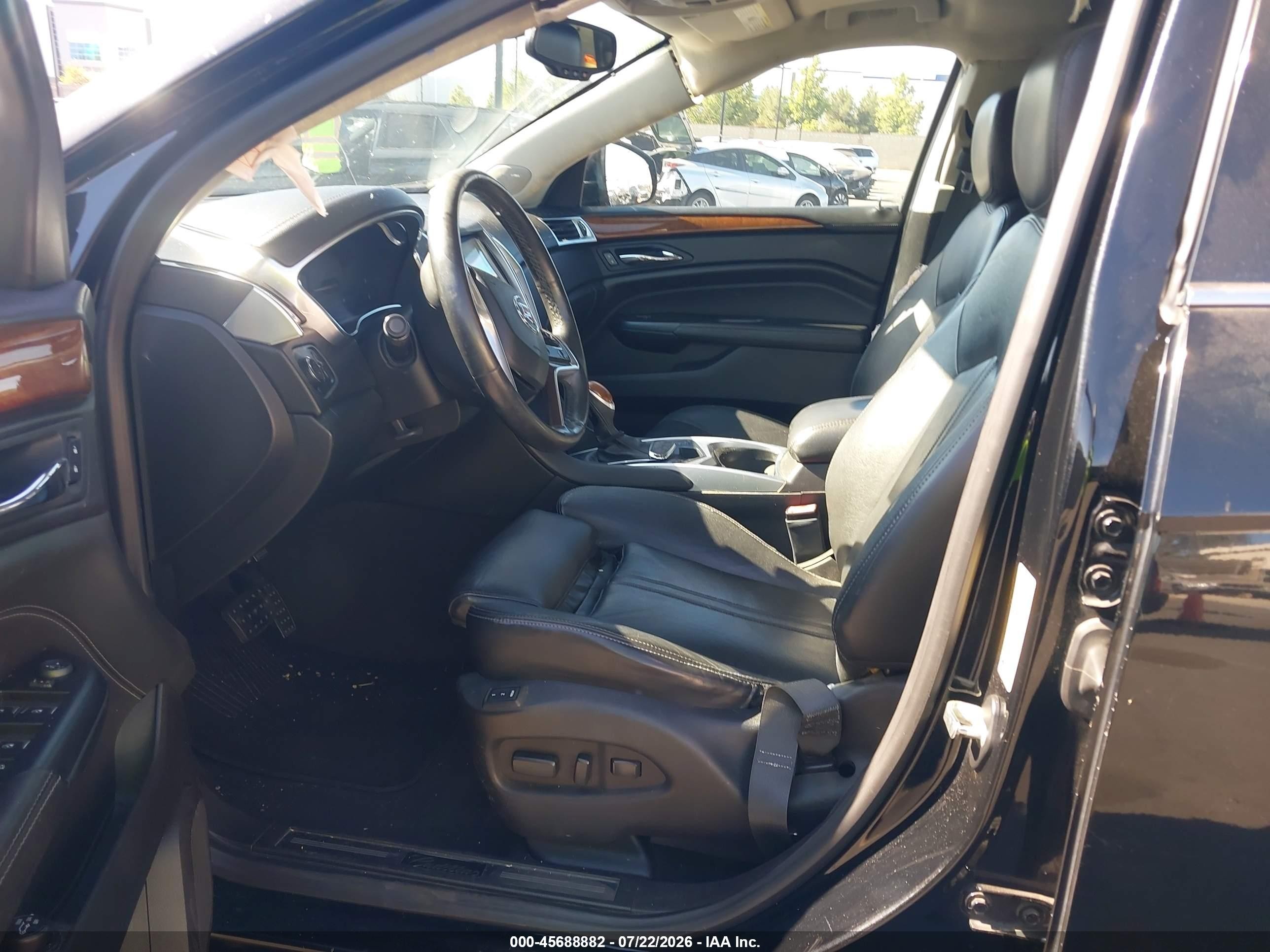 2015 Cadillac Srx Luxury Collection Black vin: 3GYFNBE39FS523118