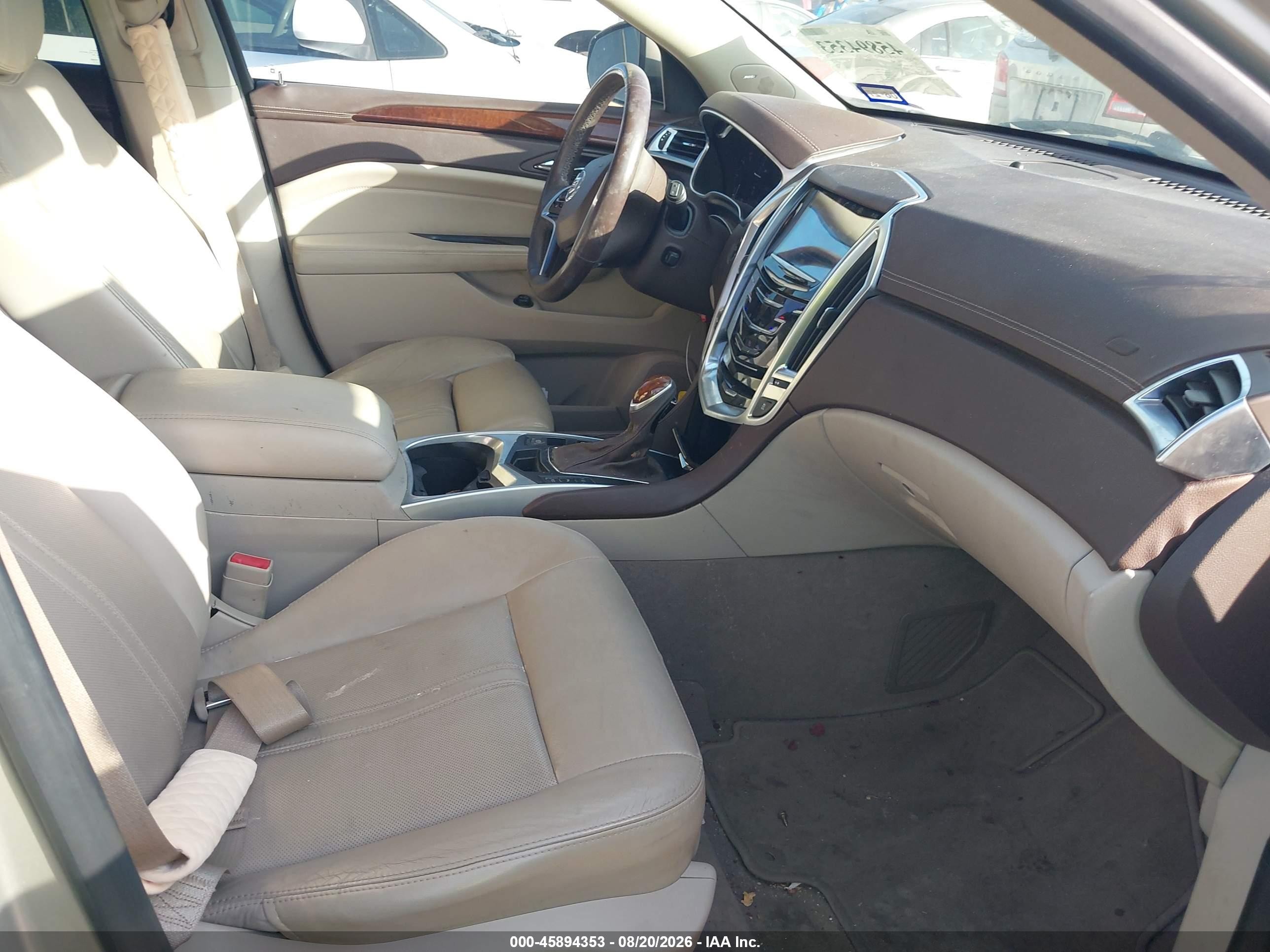 2015 Cadillac Srx Luxury Collection Silver vin: 3GYFNBE39FS609562
