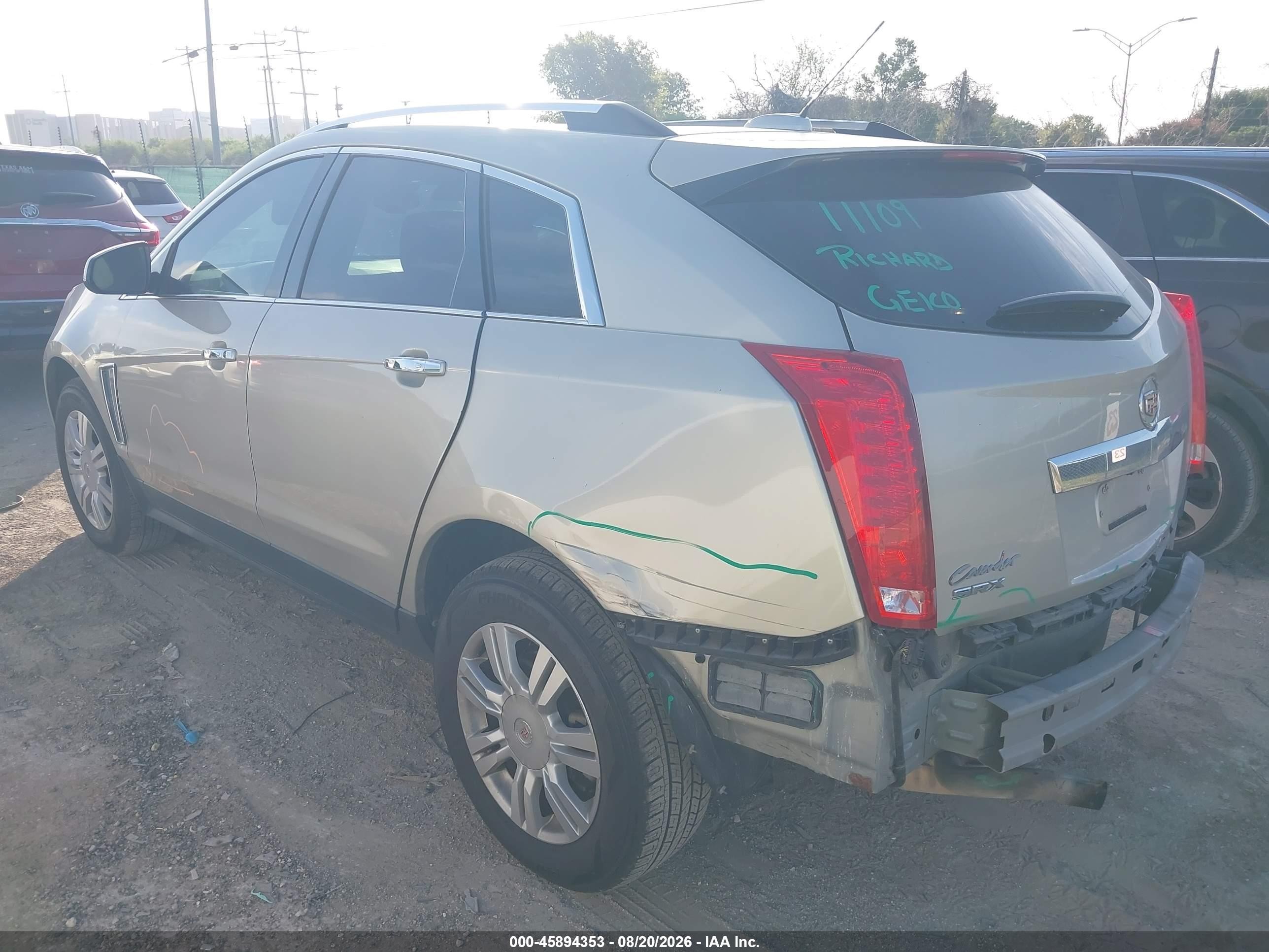 2015 Cadillac Srx Luxury Collection Silver vin: 3GYFNBE39FS609562