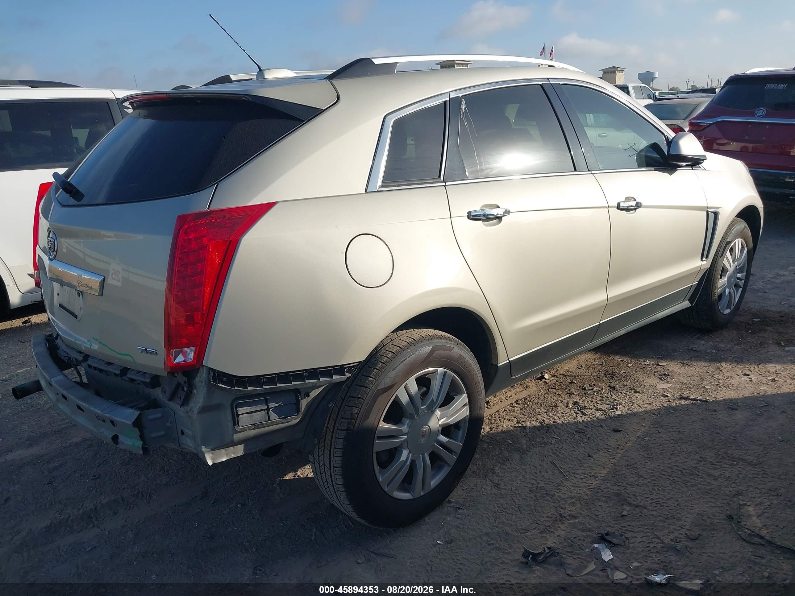 2015 Cadillac Srx Luxury Collection Silver vin: 3GYFNBE39FS609562