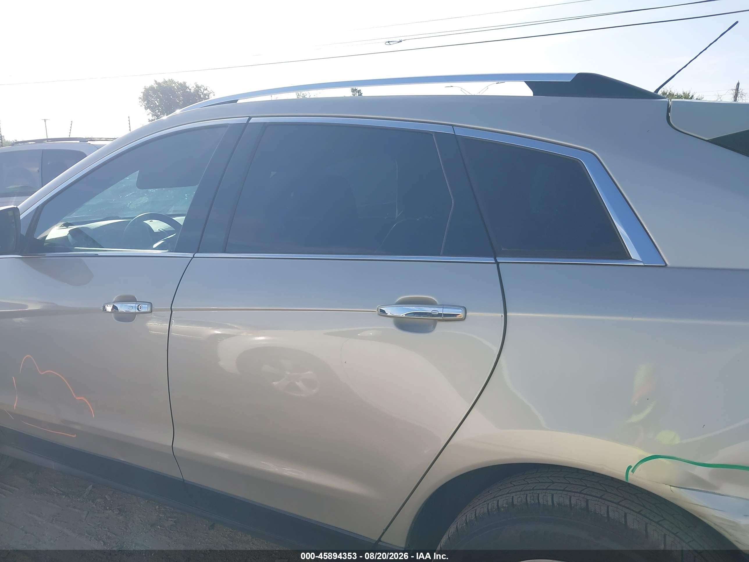 2015 Cadillac Srx Luxury Collection Silver vin: 3GYFNBE39FS609562