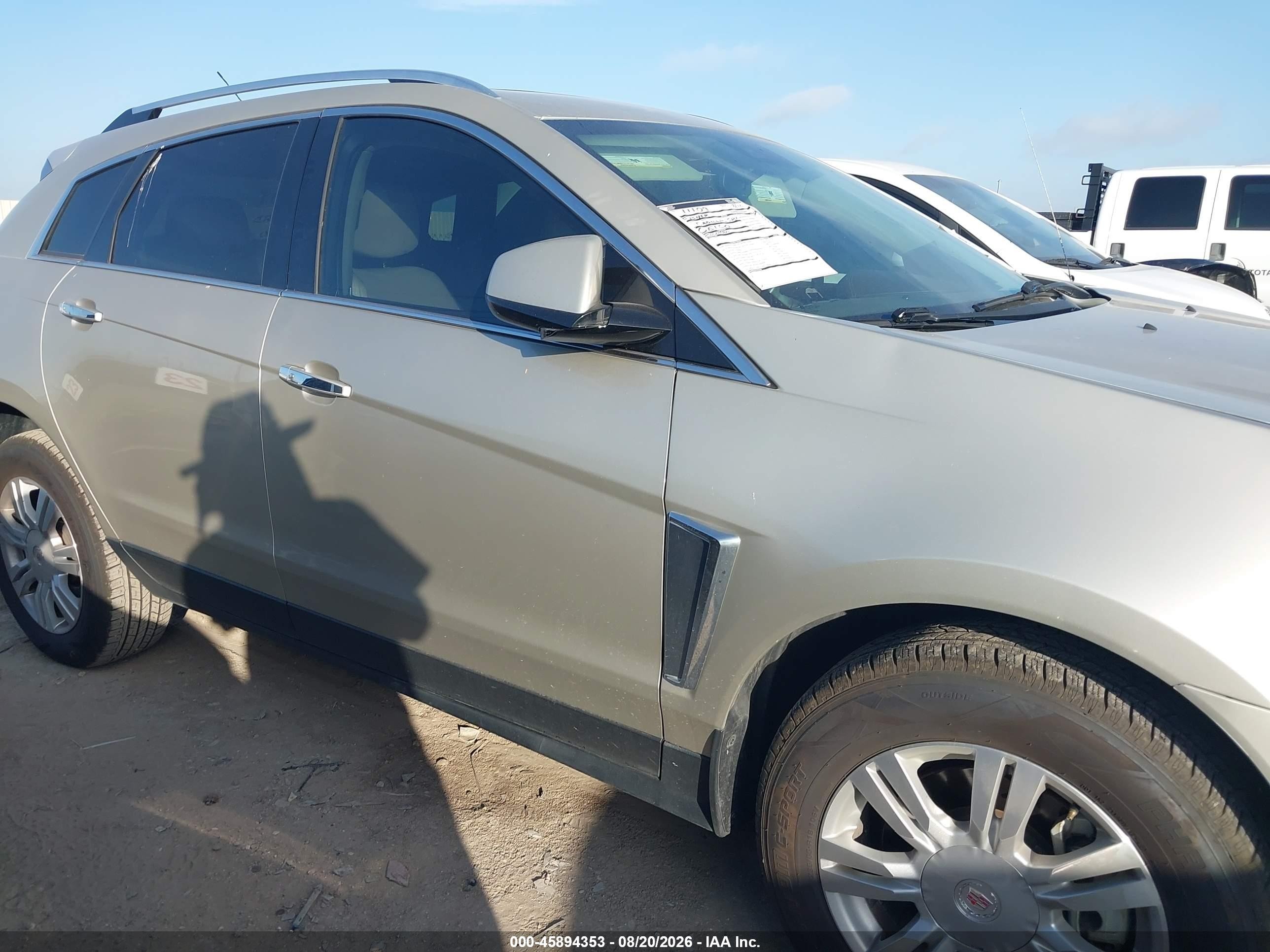 2015 Cadillac Srx Luxury Collection Silver vin: 3GYFNBE39FS609562