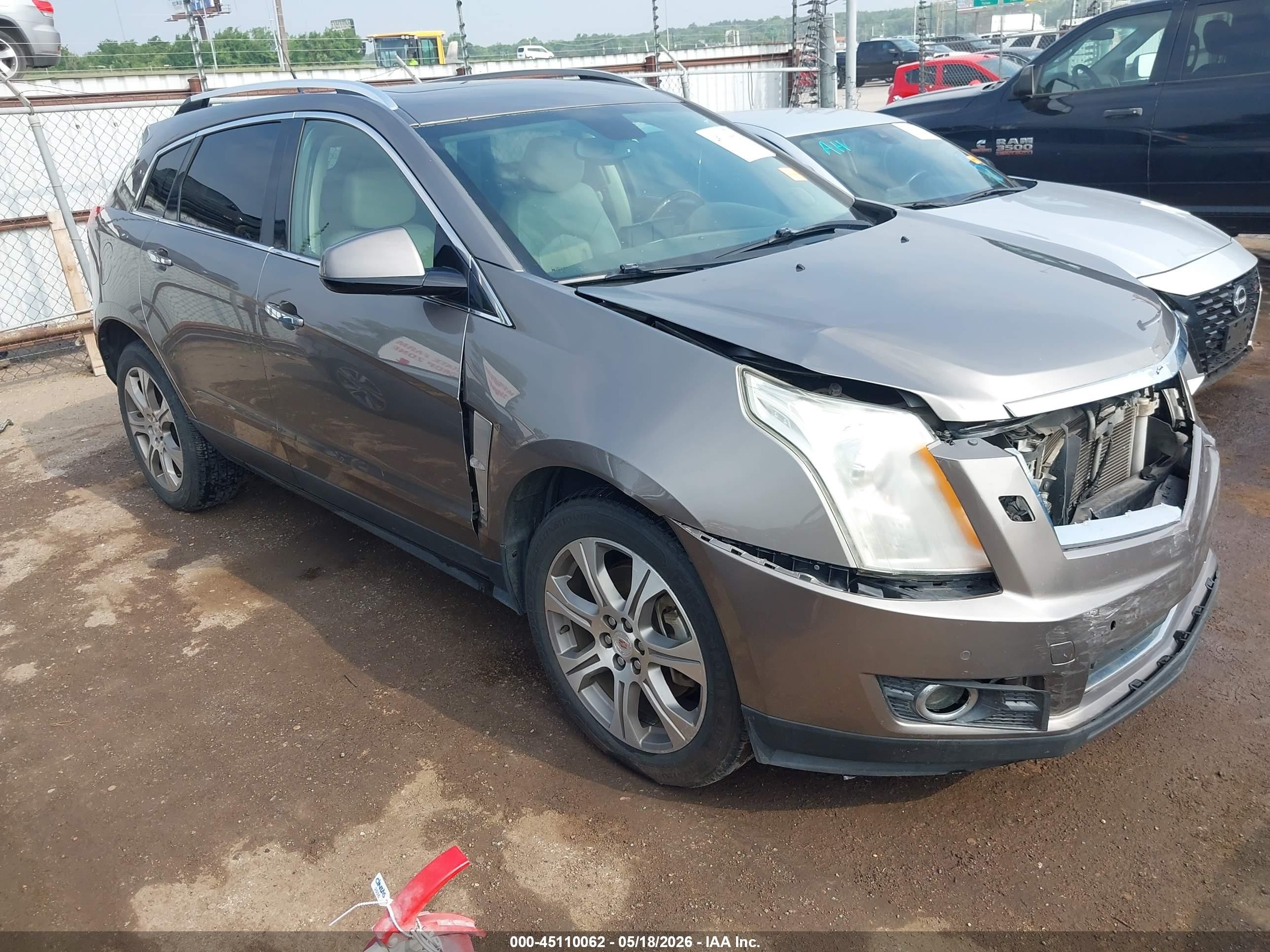 2012 Cadillac Srx Performance Collection Gray vin: 3GYFNBE3XCS509000