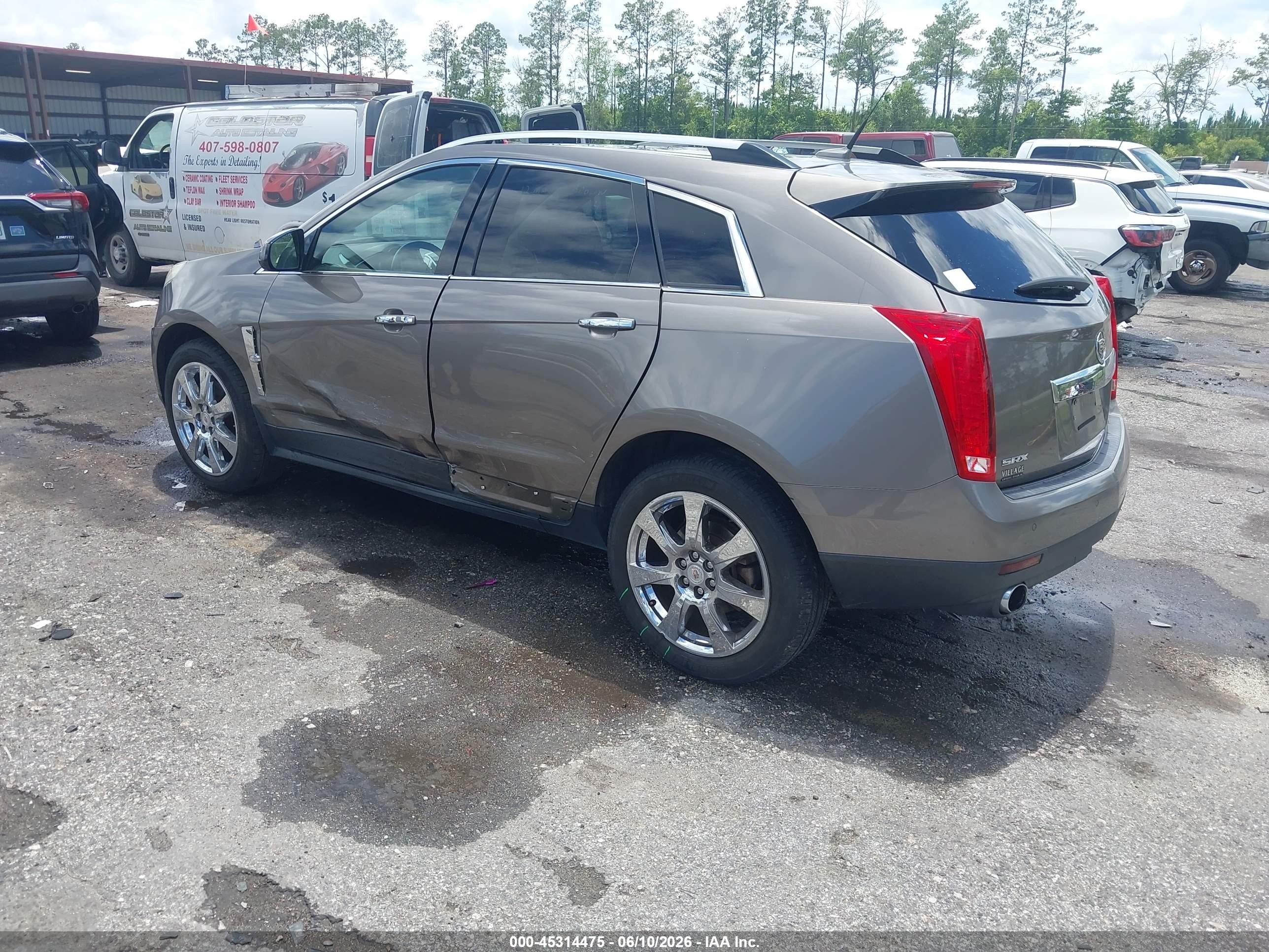 2012 Cadillac Srx Performance Collection Gold vin: 3GYFNBE3XCS609470