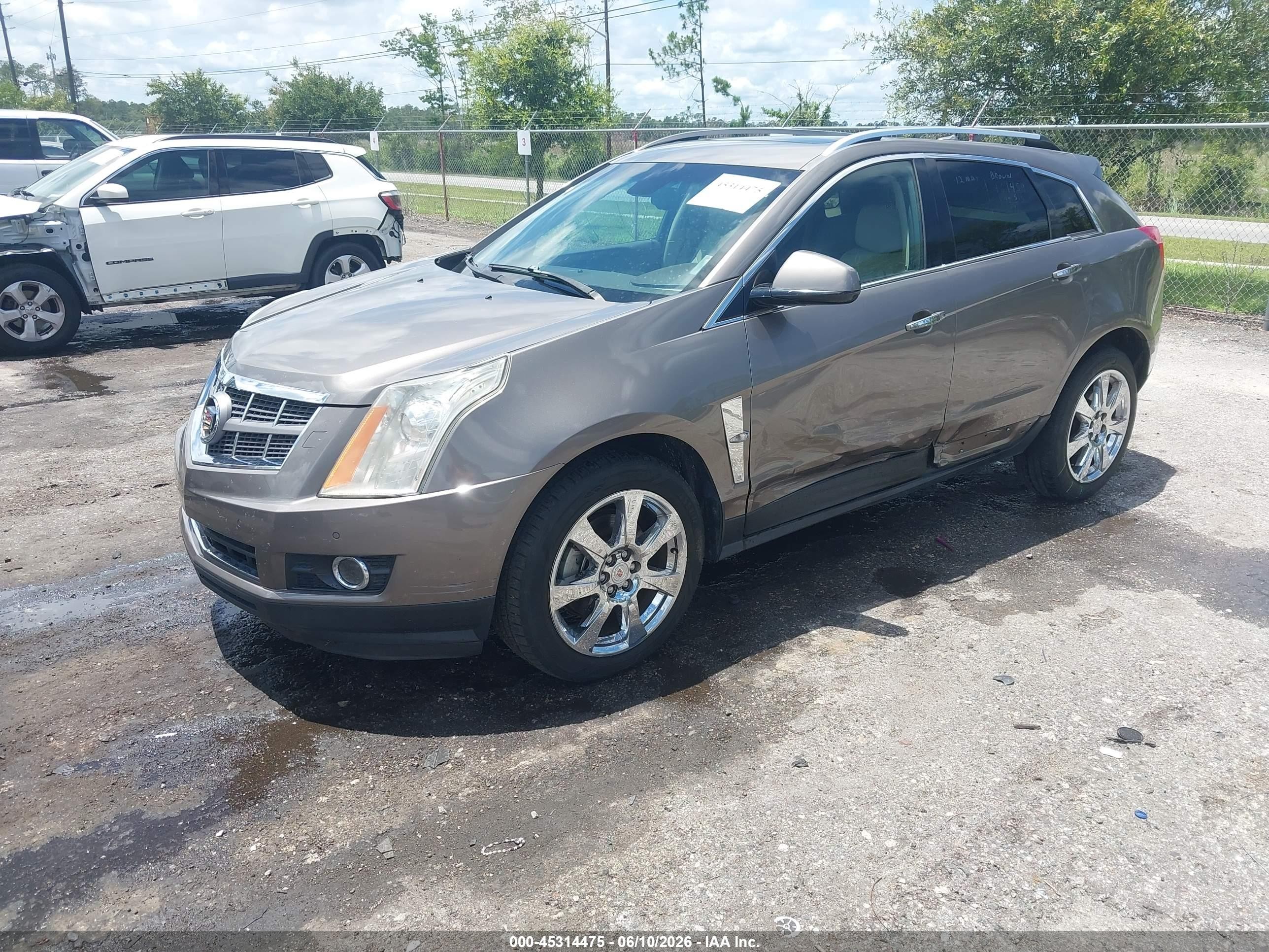 2012 Cadillac Srx Performance Collection Gold vin: 3GYFNBE3XCS609470