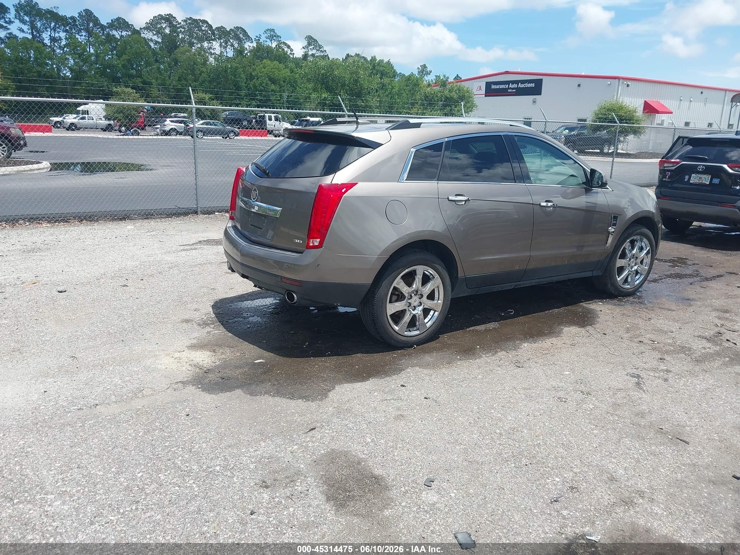 2012 Cadillac Srx Performance Collection Gold vin: 3GYFNBE3XCS609470
