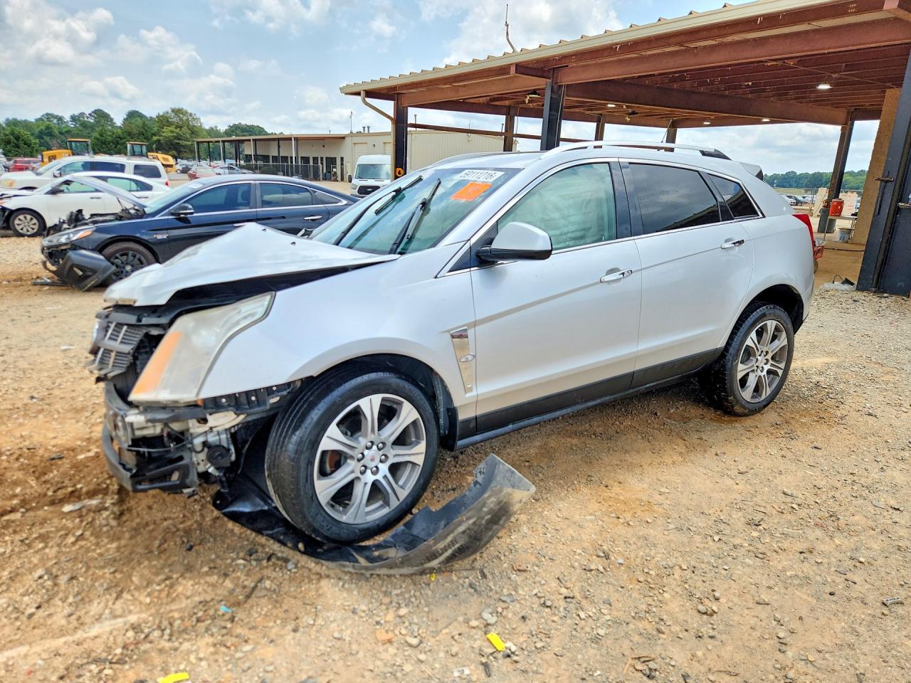 2012 Cadillac Srx Performance Collection Silver vin: 3GYFNBE3XCS635292