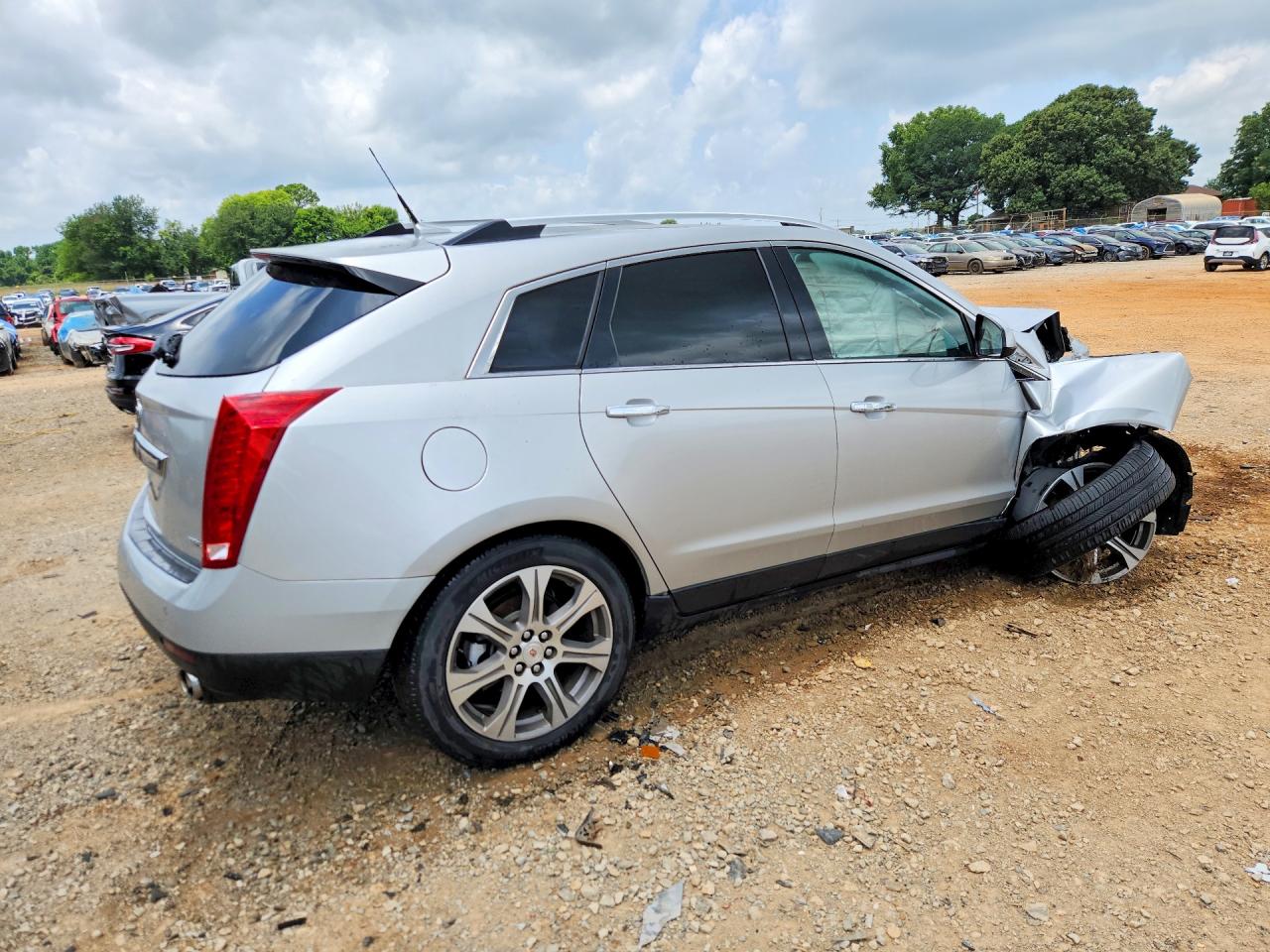 2012 Cadillac Srx Performance Collection Silver vin: 3GYFNBE3XCS635292