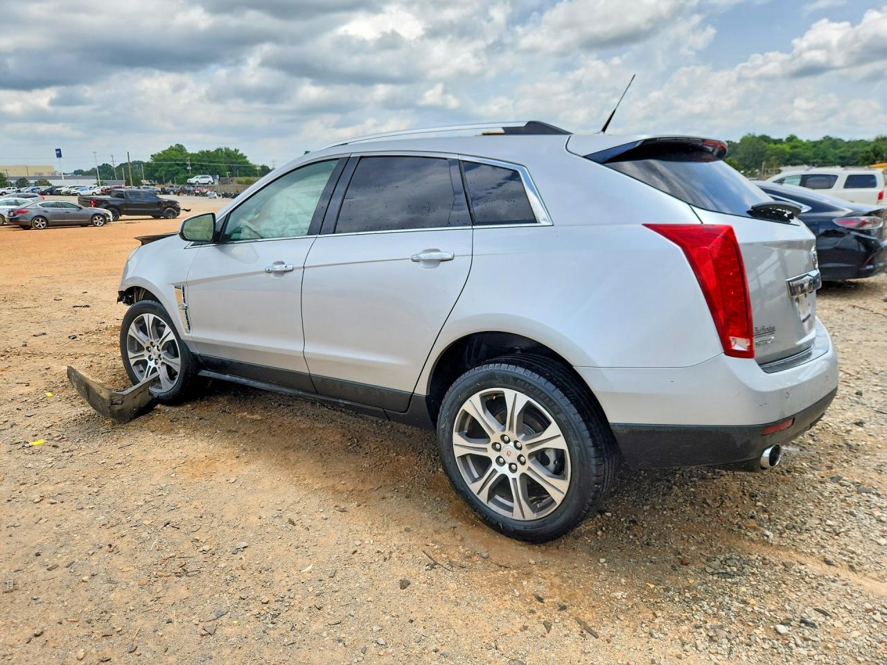 2012 Cadillac Srx Performance Collection Silver vin: 3GYFNBE3XCS635292