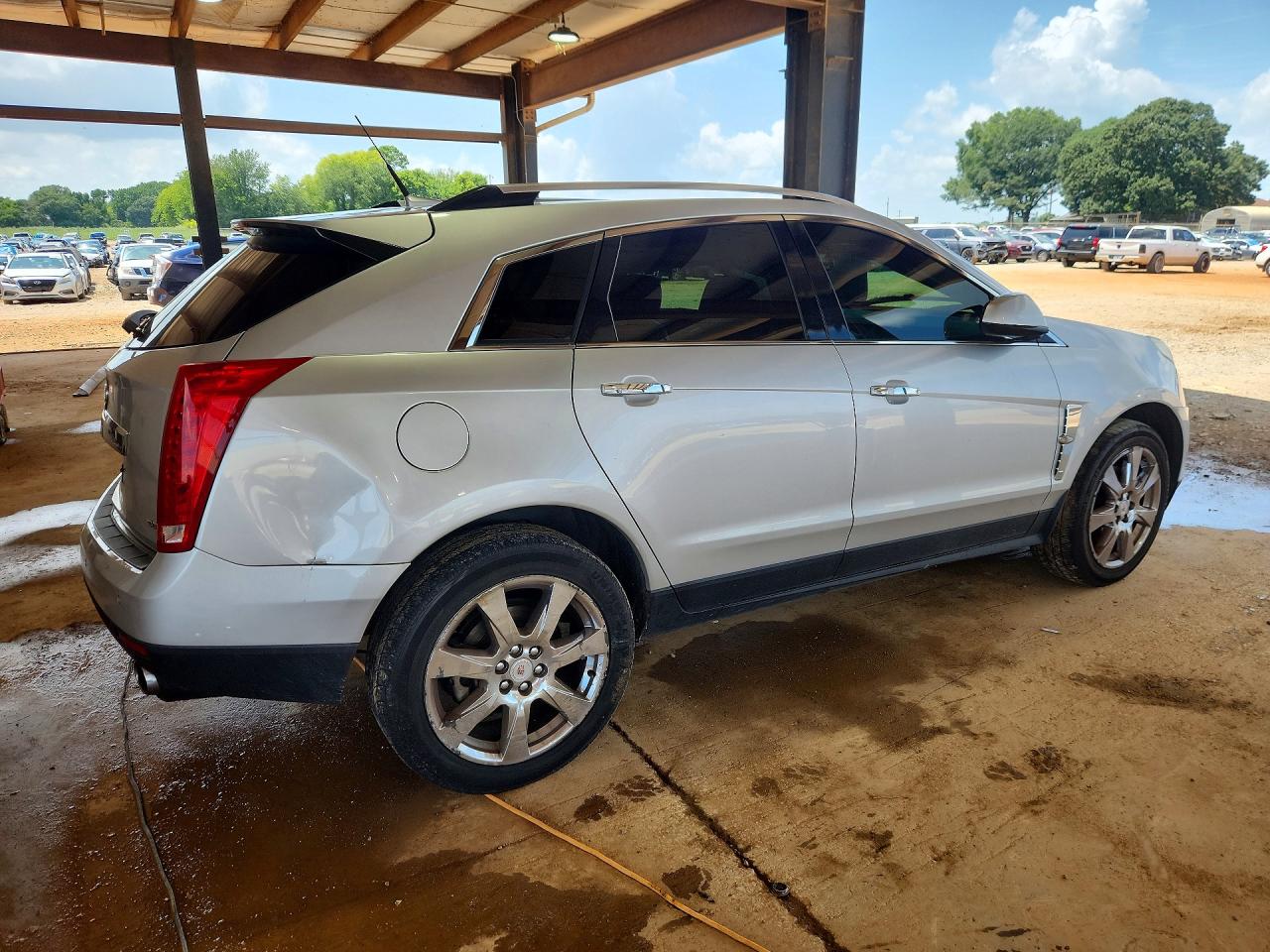 2012 Cadillac Srx Performance Collection Silver vin: 3GYFNBE3XCS641772
