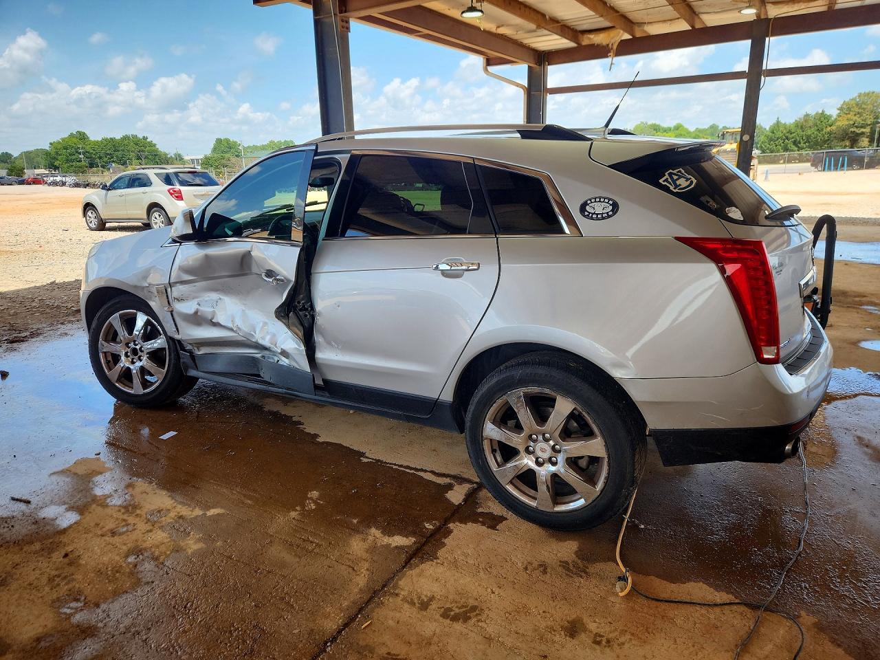 2012 Cadillac Srx Performance Collection Silver vin: 3GYFNBE3XCS641772