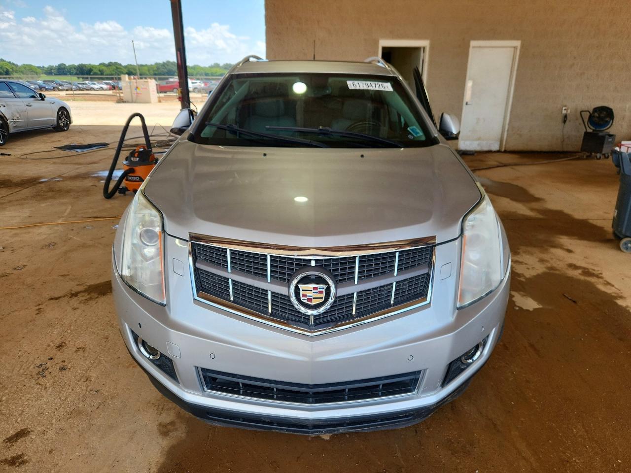2012 Cadillac Srx Performance Collection Silver vin: 3GYFNBE3XCS641772