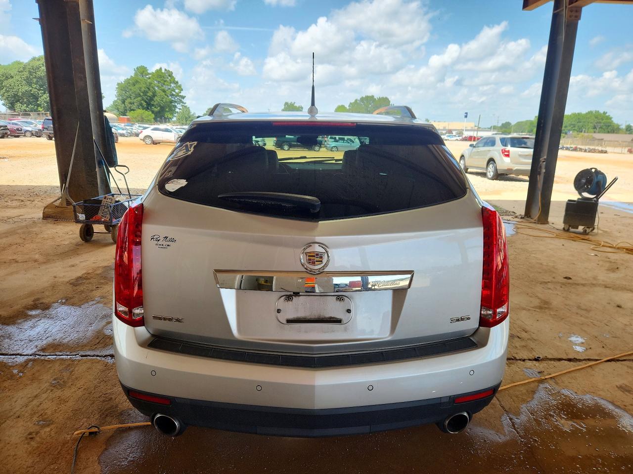 2012 Cadillac Srx Performance Collection Silver vin: 3GYFNBE3XCS641772