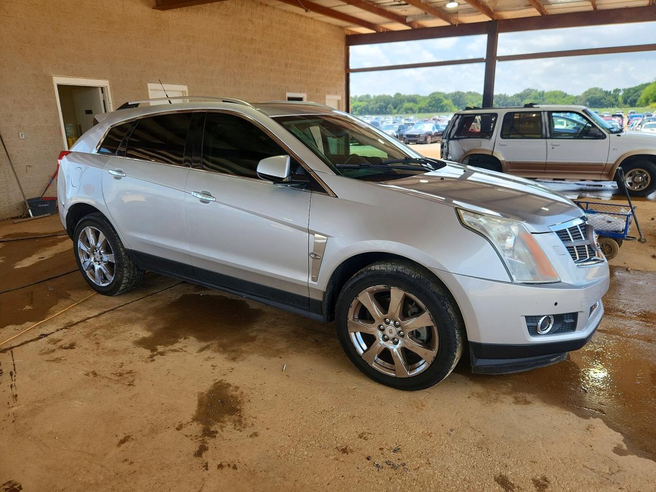2012 Cadillac Srx Performance Collection Silver vin: 3GYFNBE3XCS641772