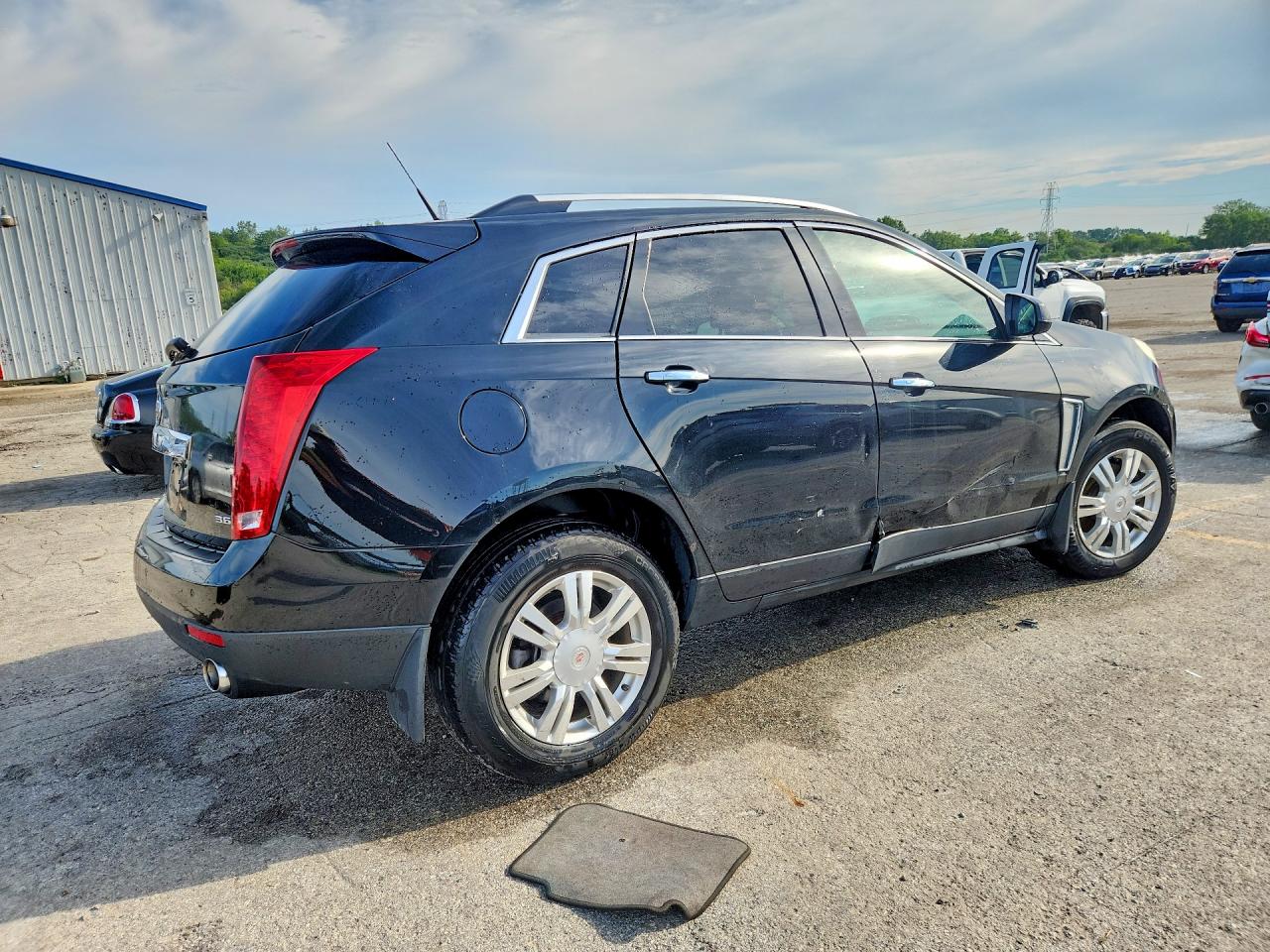 2014 Cadillac Srx Luxury Collection Black vin: 3GYFNBE3XES522073