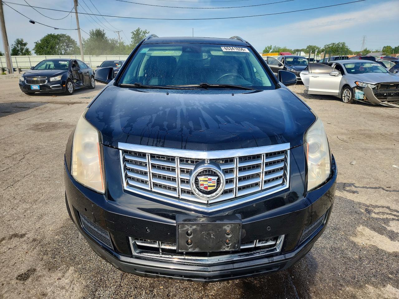 2014 Cadillac Srx Luxury Collection Black vin: 3GYFNBE3XES522073