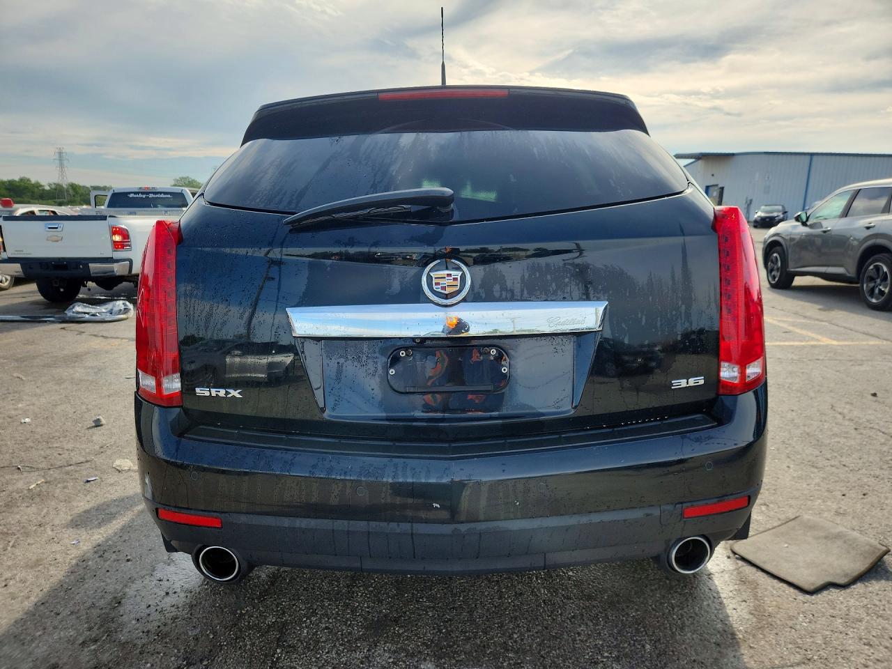 2014 Cadillac Srx Luxury Collection Black vin: 3GYFNBE3XES522073