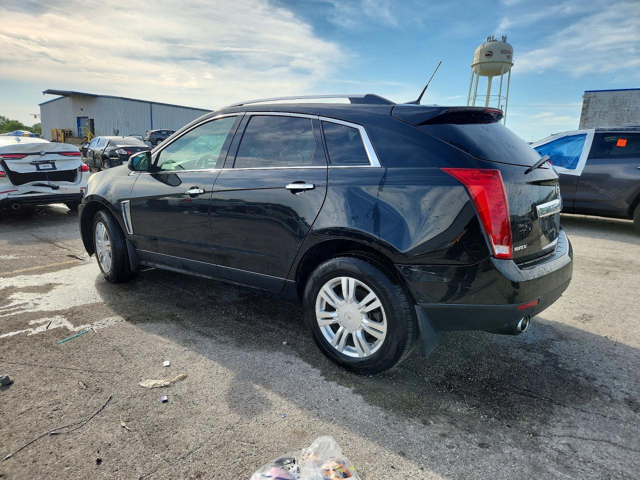 2014 Cadillac Srx Luxury Collection Black vin: 3GYFNBE3XES522073