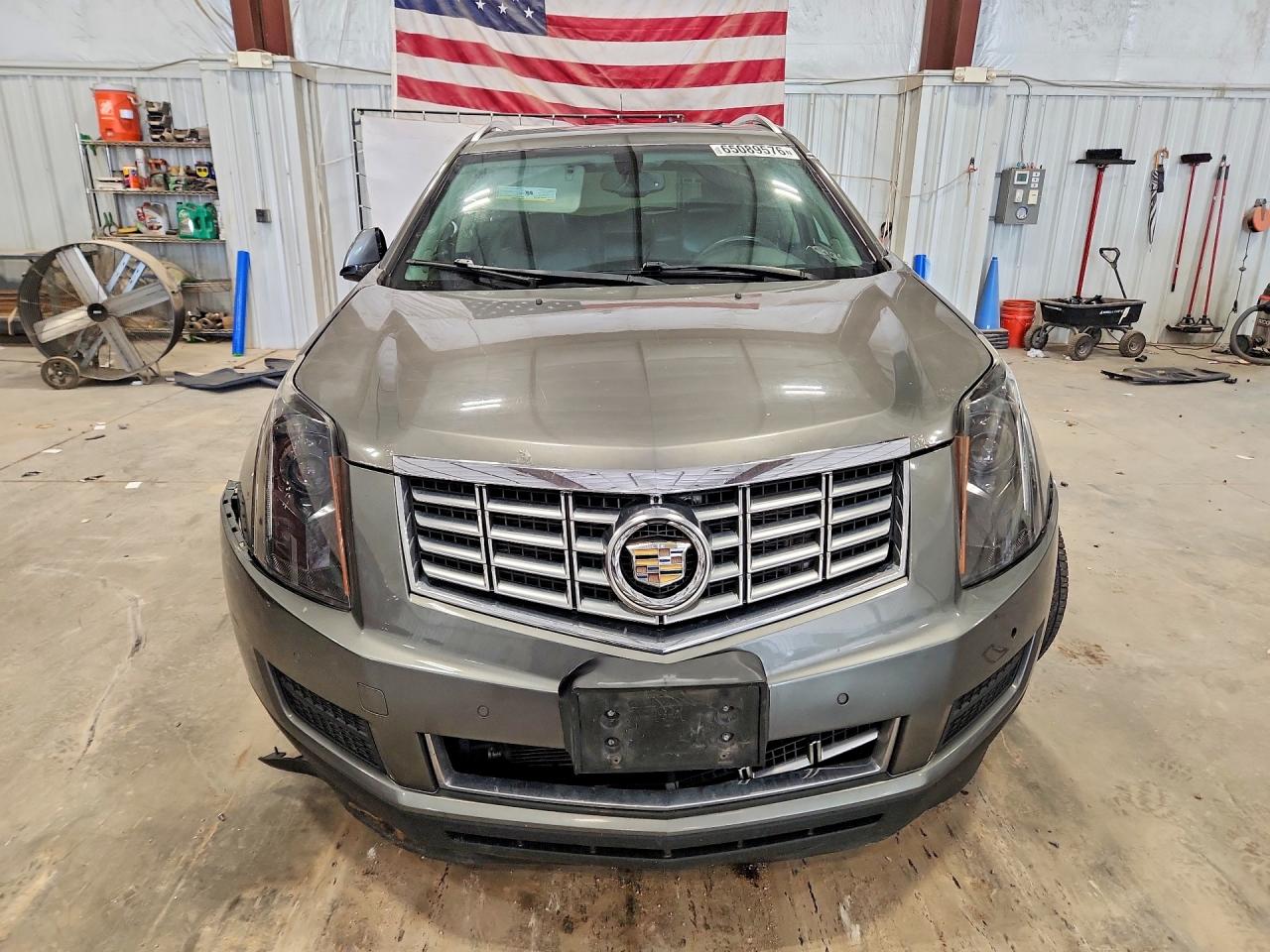 2014 Cadillac Srx Luxury Collection Серый vin: 3GYFNBE3XES538385