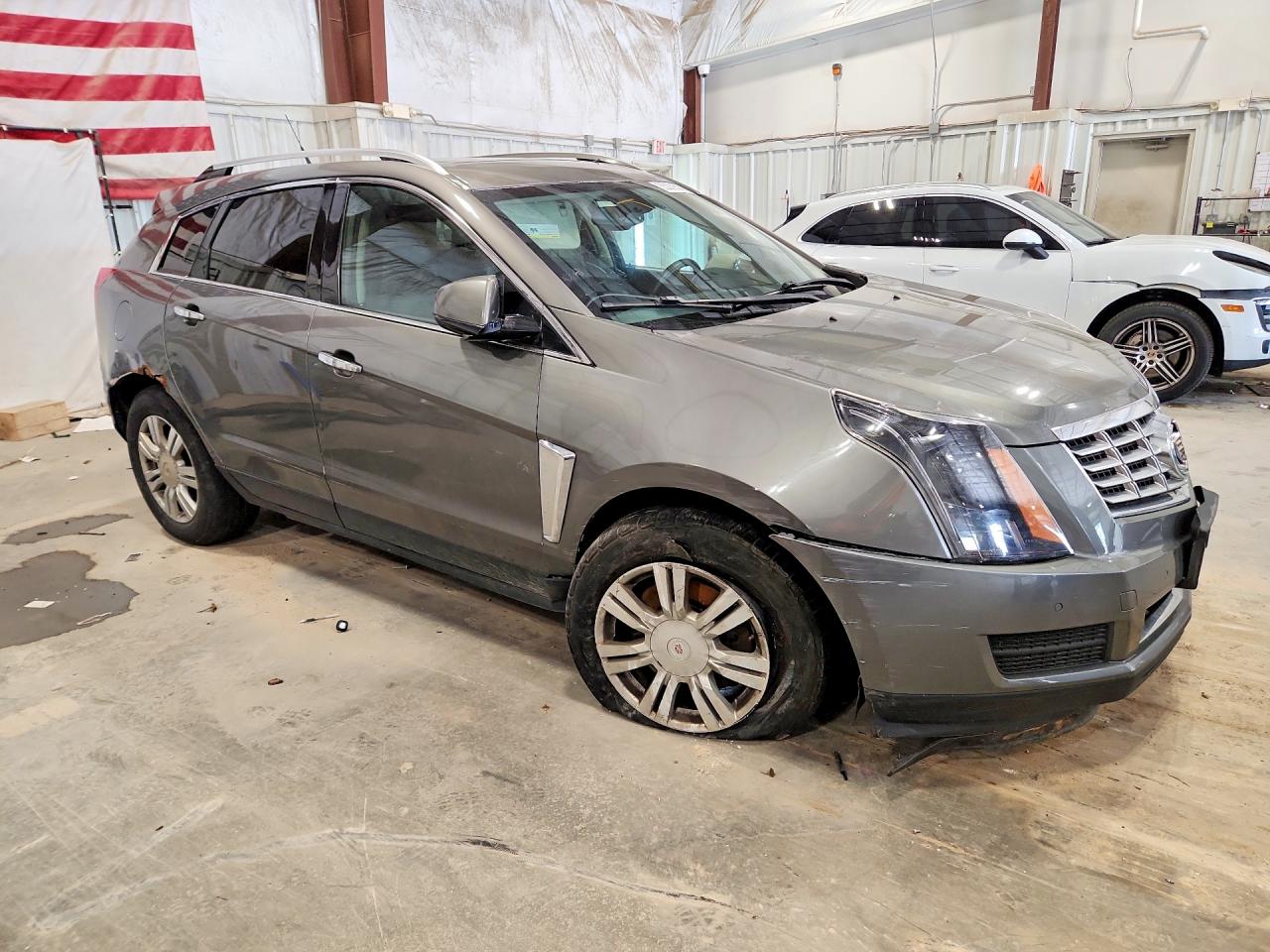 2014 Cadillac Srx Luxury Collection Серый vin: 3GYFNBE3XES538385