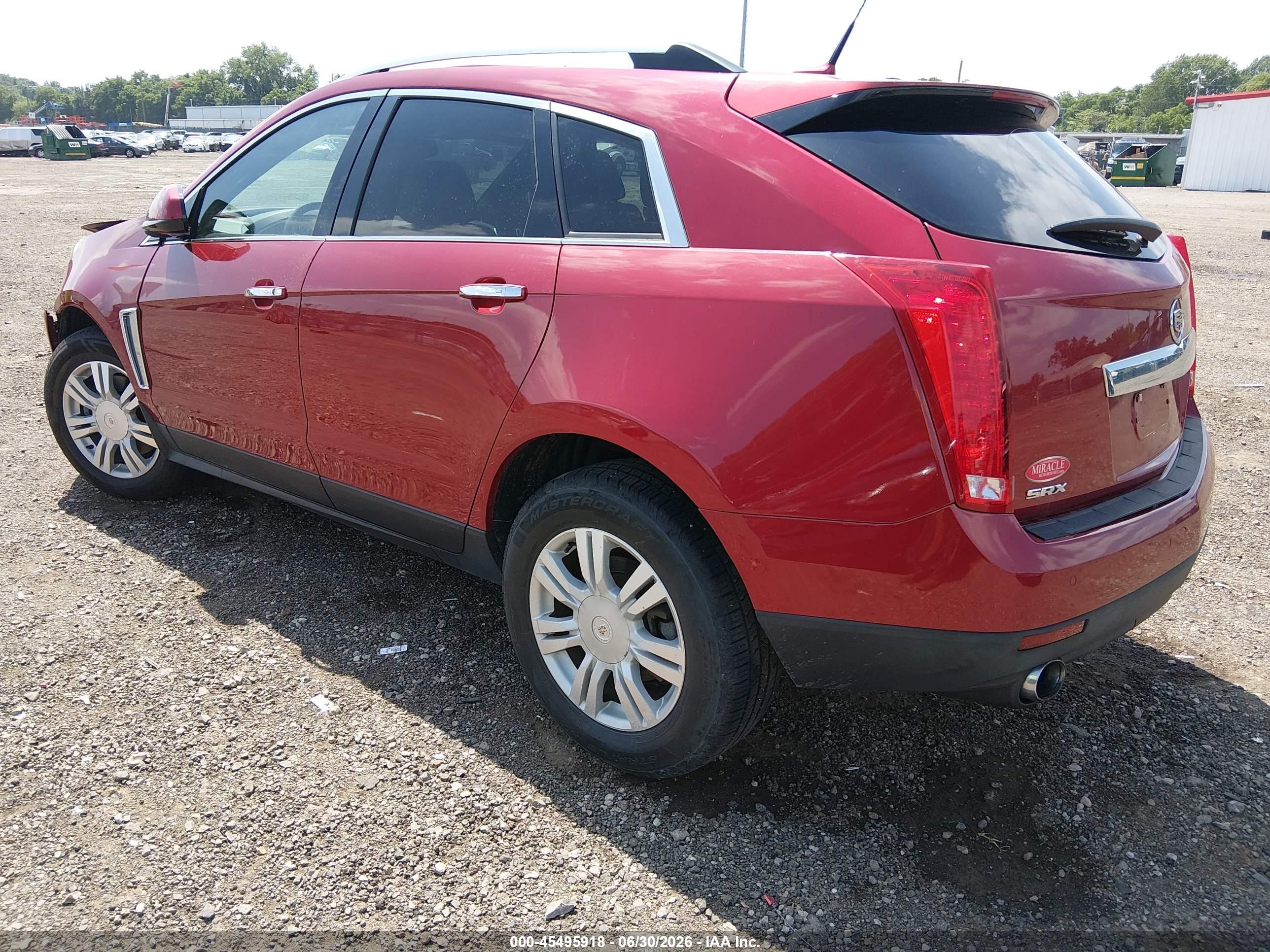 2014 Cadillac Srx Luxury Collection Maroon vin: 3GYFNBE3XES540539