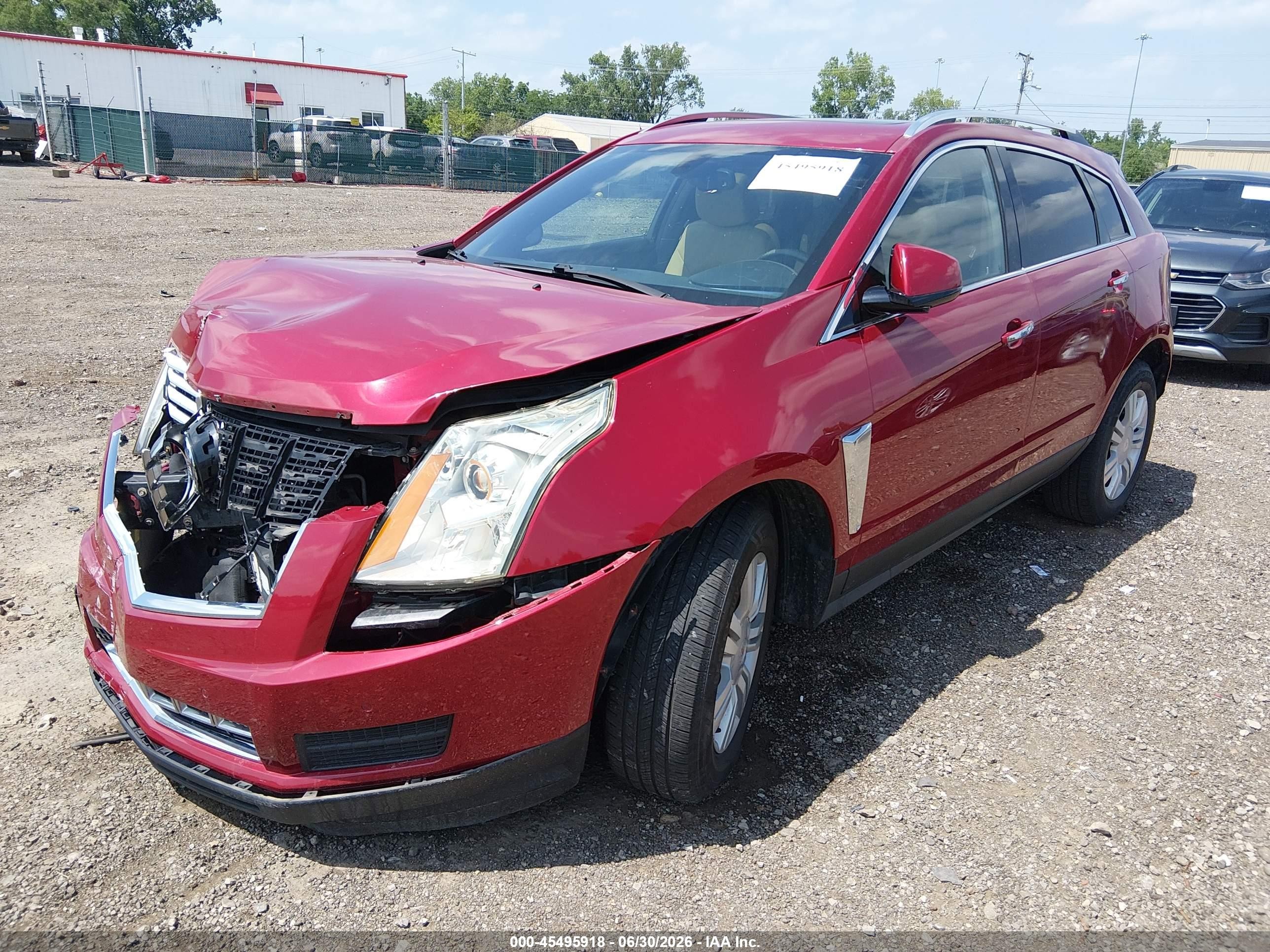2014 Cadillac Srx Luxury Collection Maroon vin: 3GYFNBE3XES540539