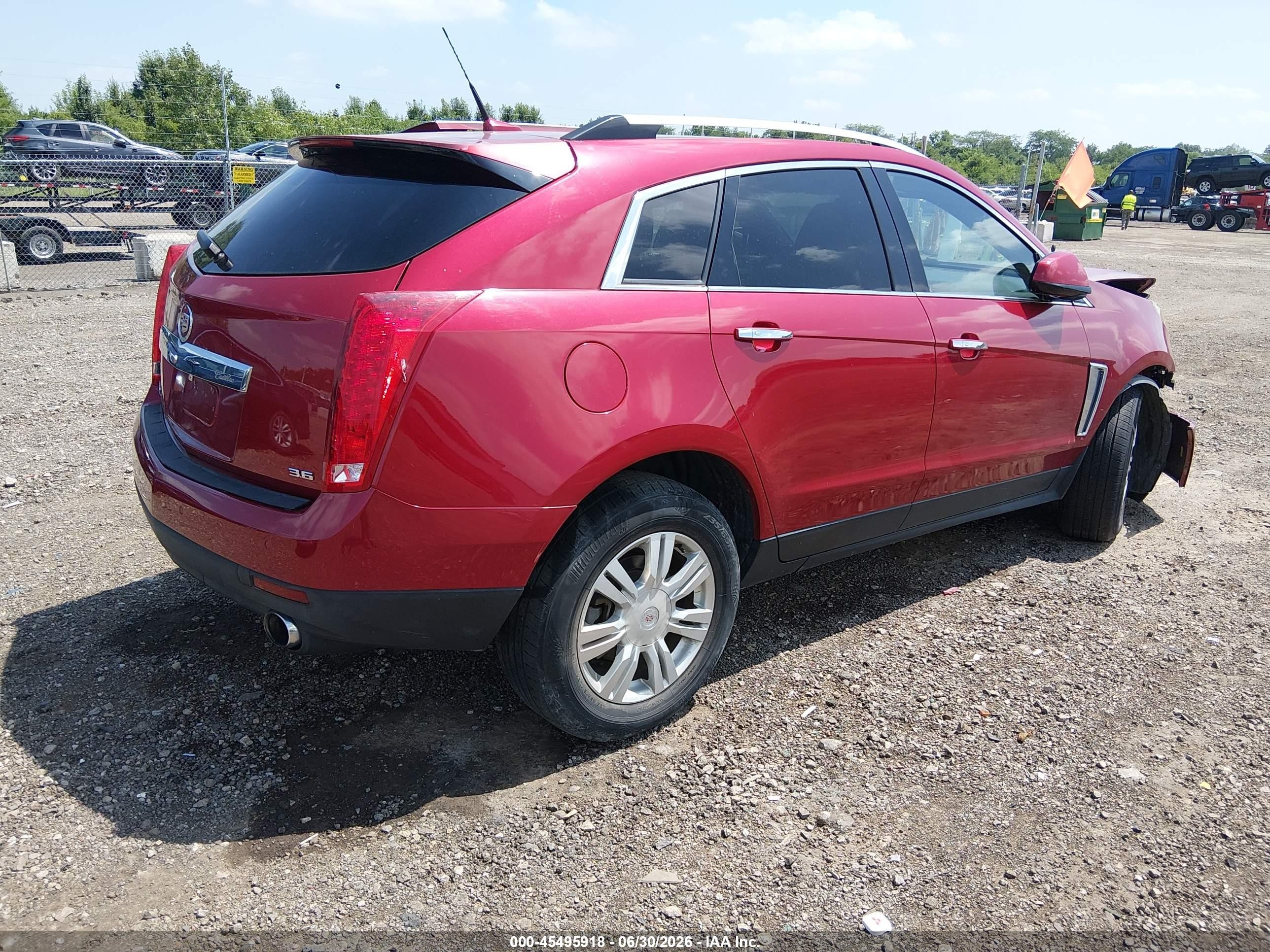 2014 Cadillac Srx Luxury Collection Maroon vin: 3GYFNBE3XES540539