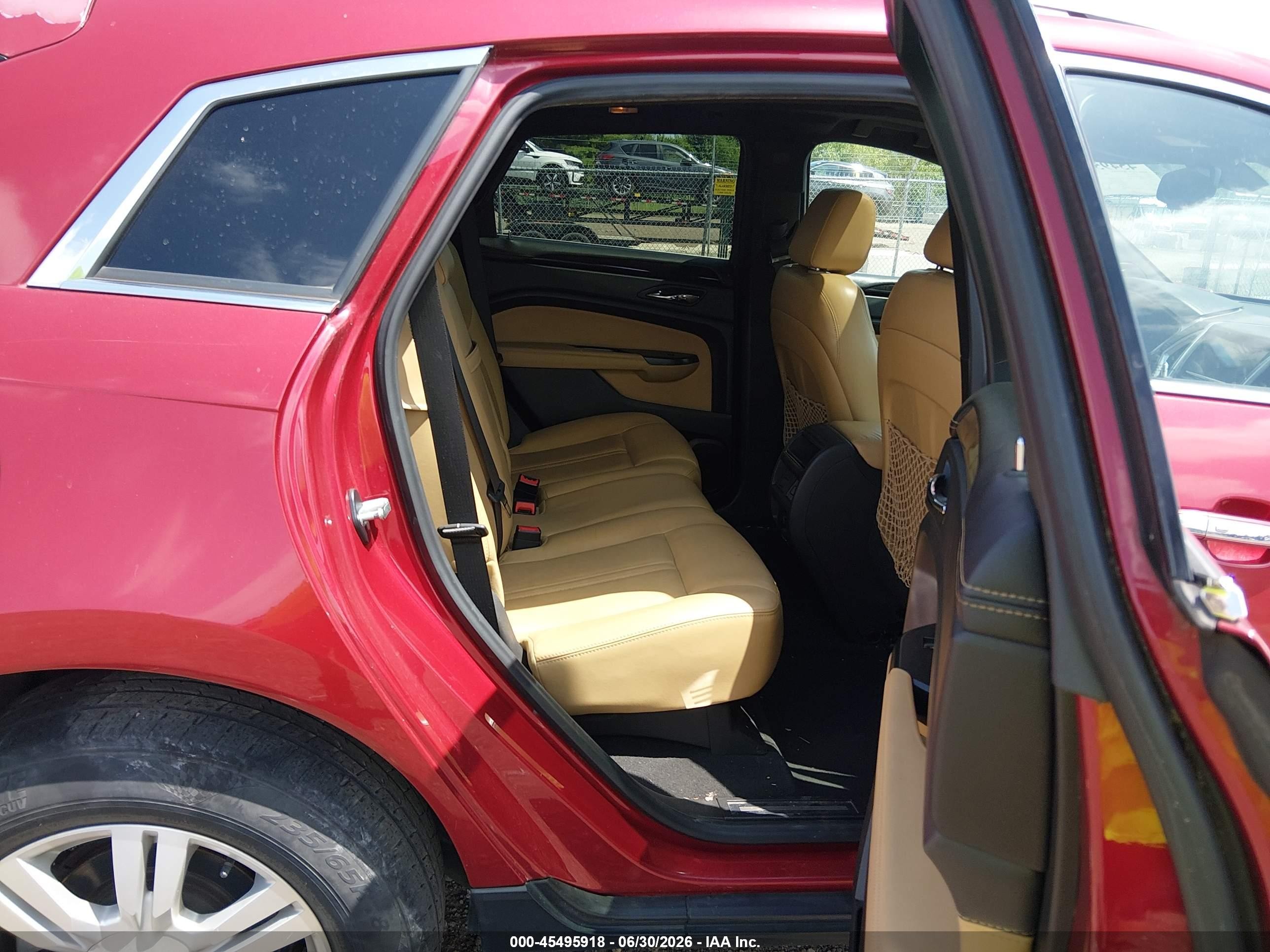 2014 Cadillac Srx Luxury Collection Maroon vin: 3GYFNBE3XES540539