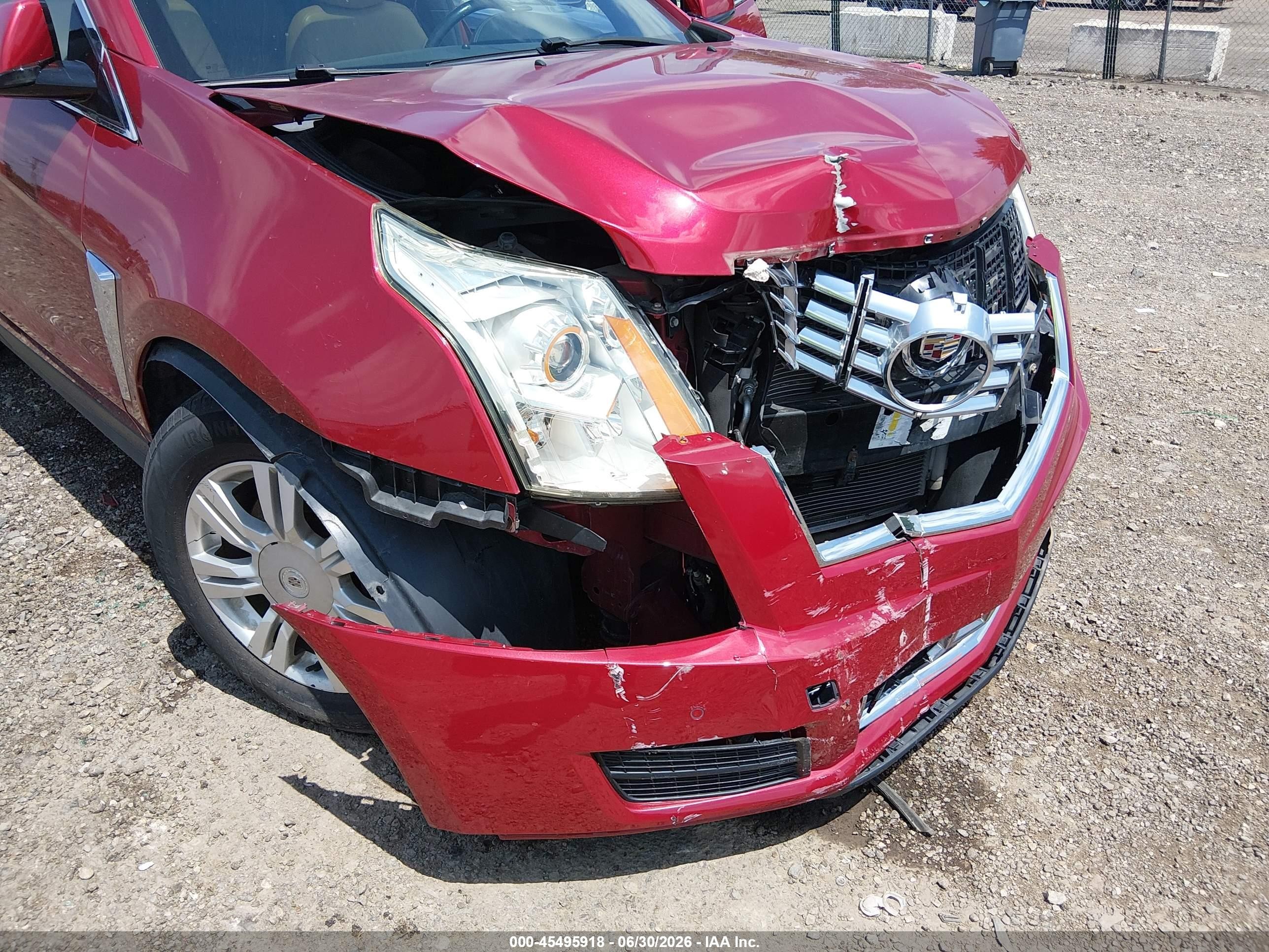 2014 Cadillac Srx Luxury Collection Maroon vin: 3GYFNBE3XES540539