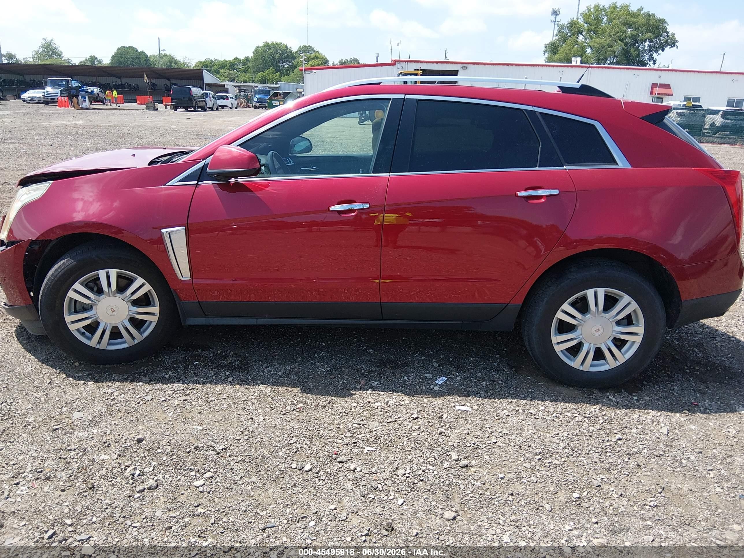 2014 Cadillac Srx Luxury Collection Maroon vin: 3GYFNBE3XES540539