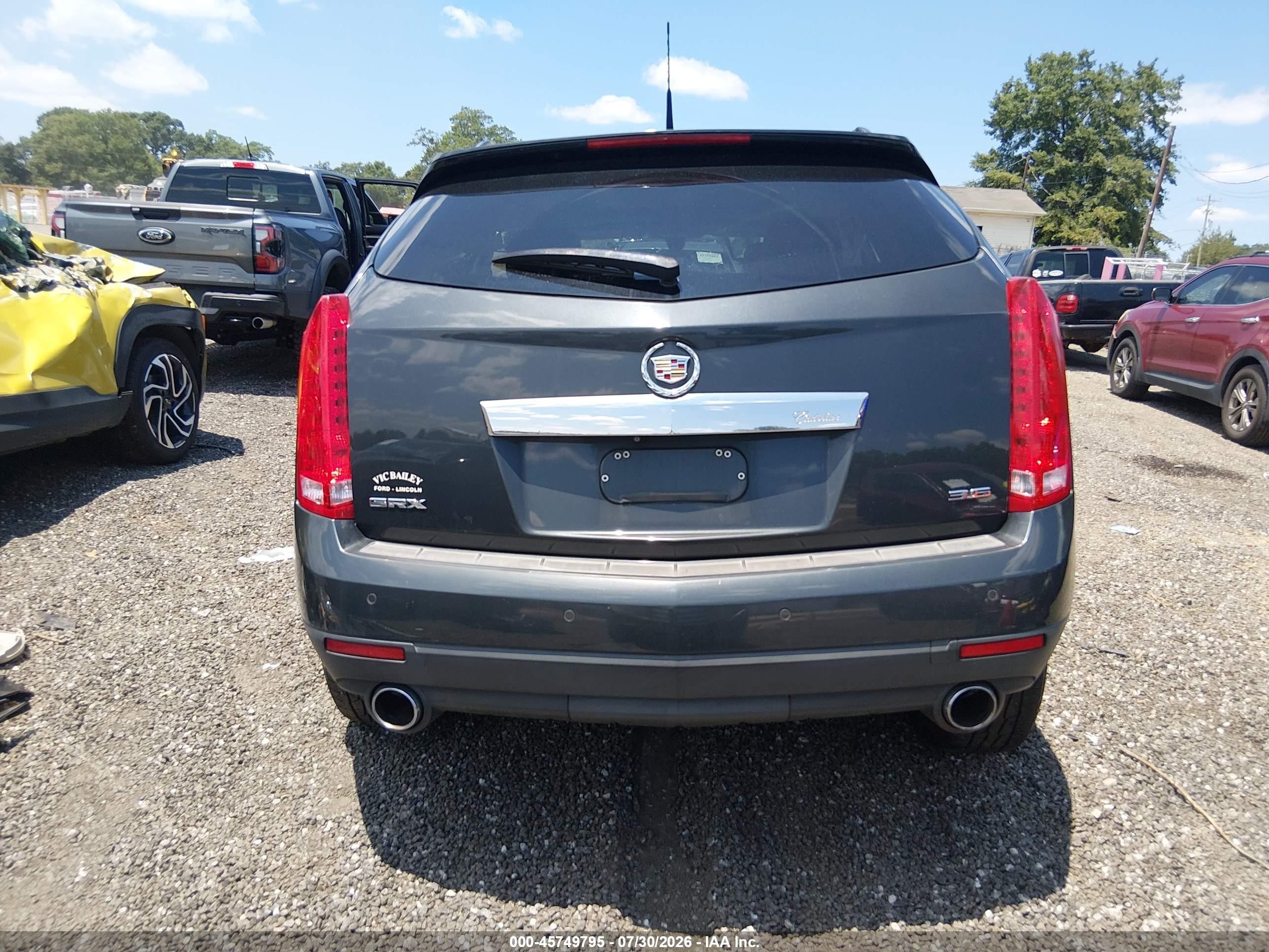2014 Cadillac Srx Luxury Collection Gray vin: 3GYFNBE3XES597310