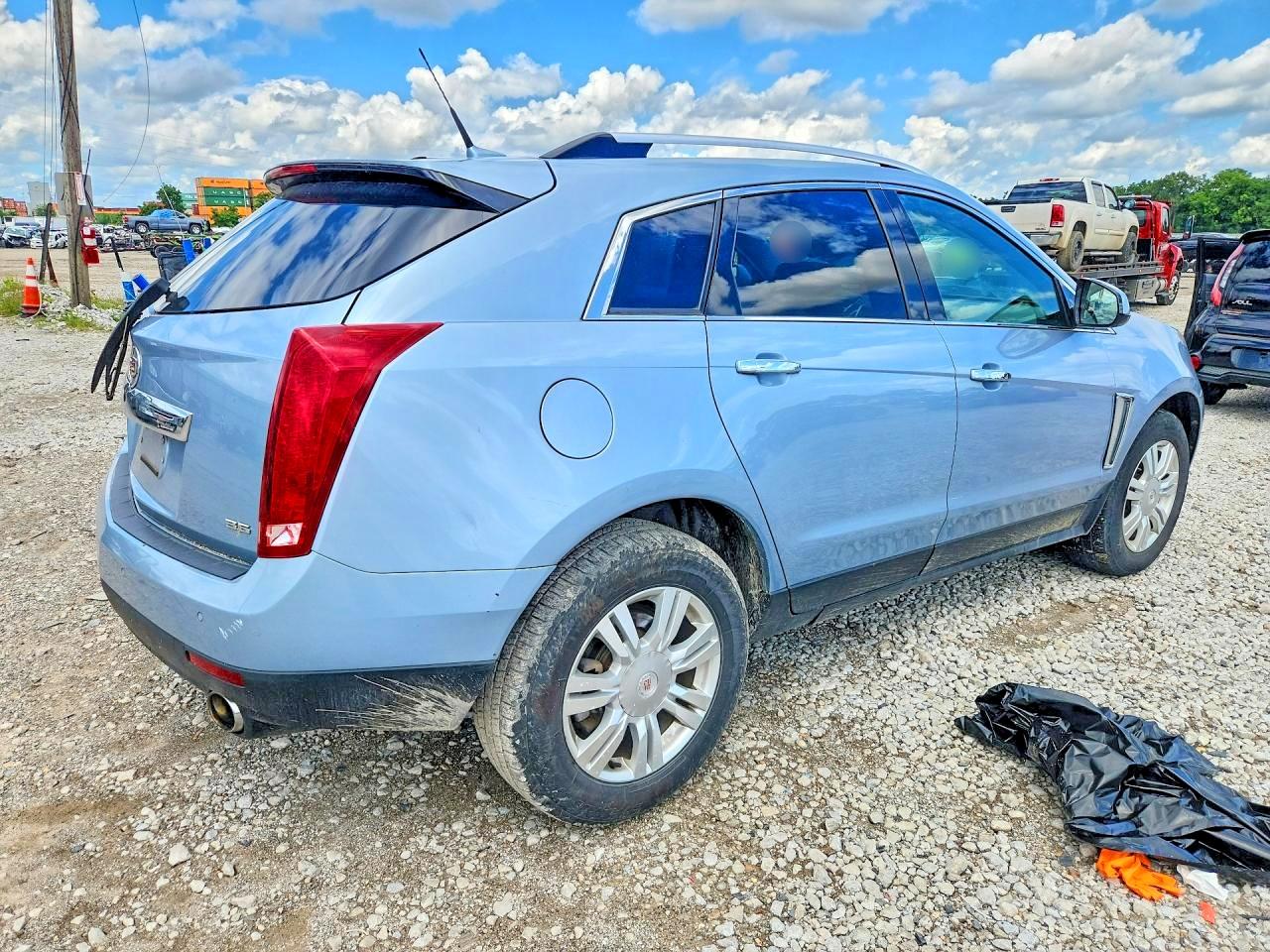 2014 Cadillac Srx Luxury Collection Синий vin: 3GYFNBE3XES613781