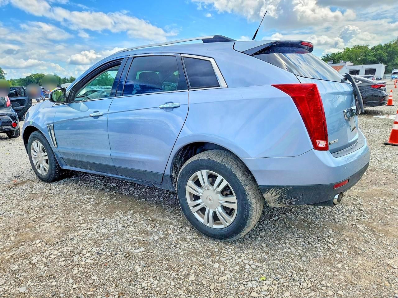 2014 Cadillac Srx Luxury Collection Синий vin: 3GYFNBE3XES613781