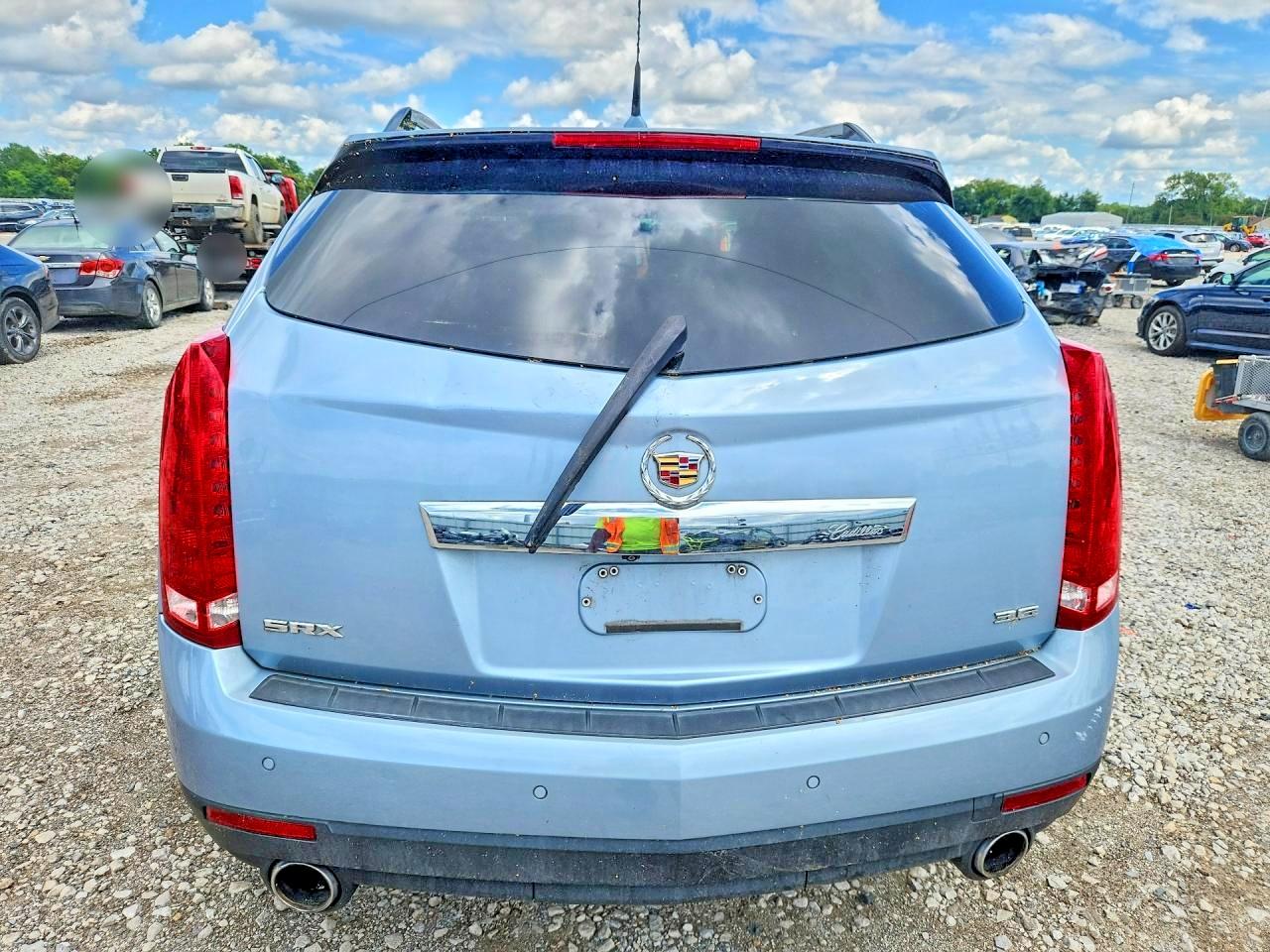 2014 Cadillac Srx Luxury Collection Синий vin: 3GYFNBE3XES613781