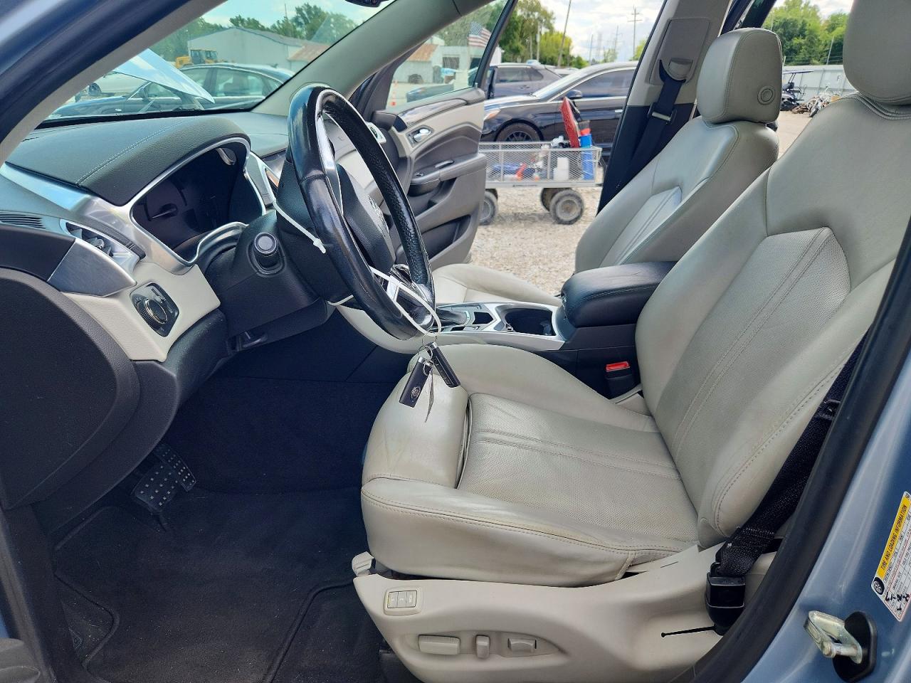2014 Cadillac Srx Luxury Collection Синий vin: 3GYFNBE3XES613781