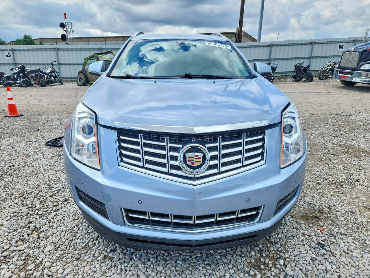 2014 Cadillac Srx Luxury Collection Синий vin: 3GYFNBE3XES613781