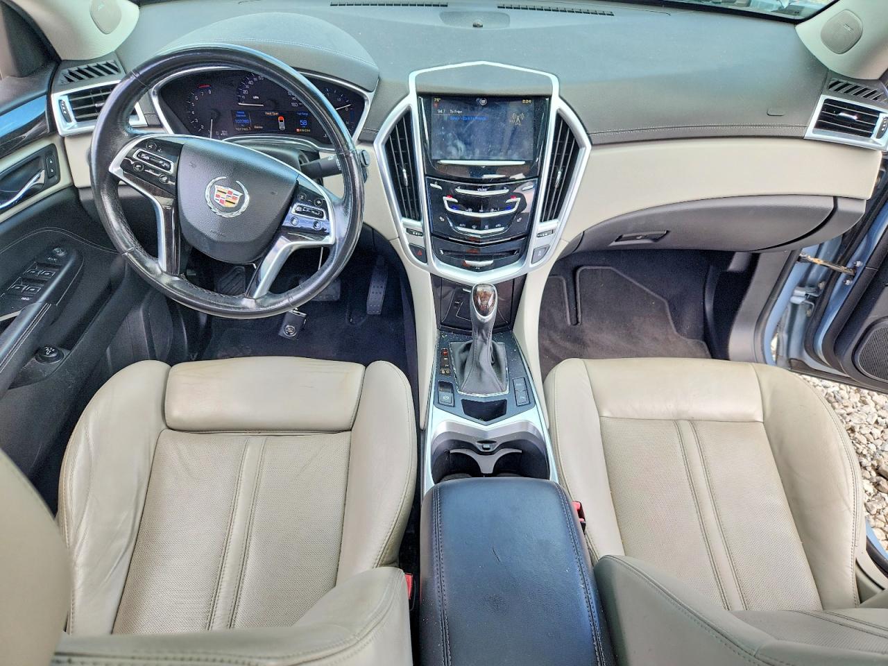 2014 Cadillac Srx Luxury Collection Синий vin: 3GYFNBE3XES613781