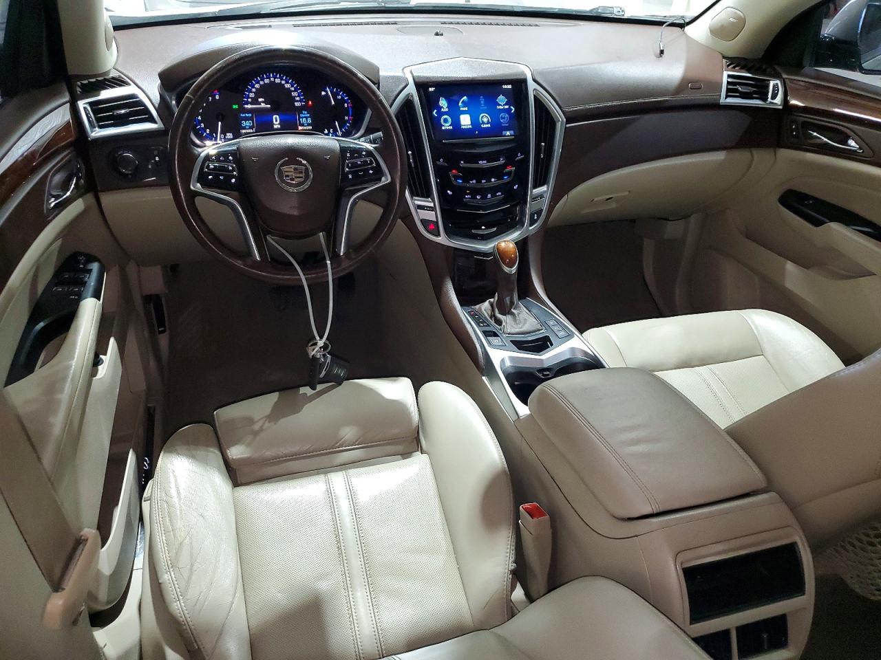 2014 Cadillac Srx Luxury Collection Tan vin: 3GYFNBE3XES657554