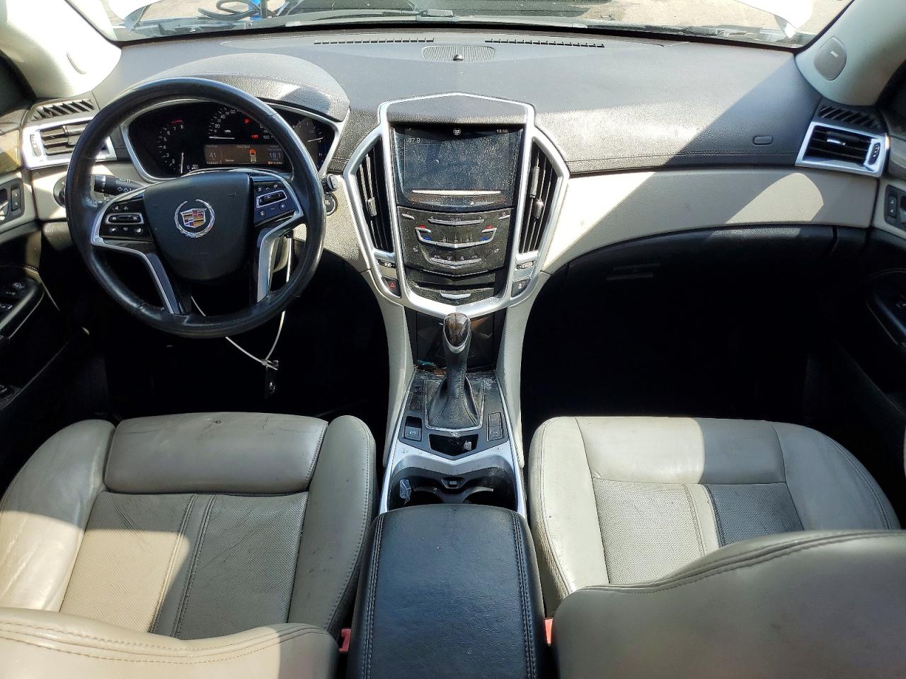 2014 Cadillac Srx Luxury Collection Silver vin: 3GYFNBE3XES686665