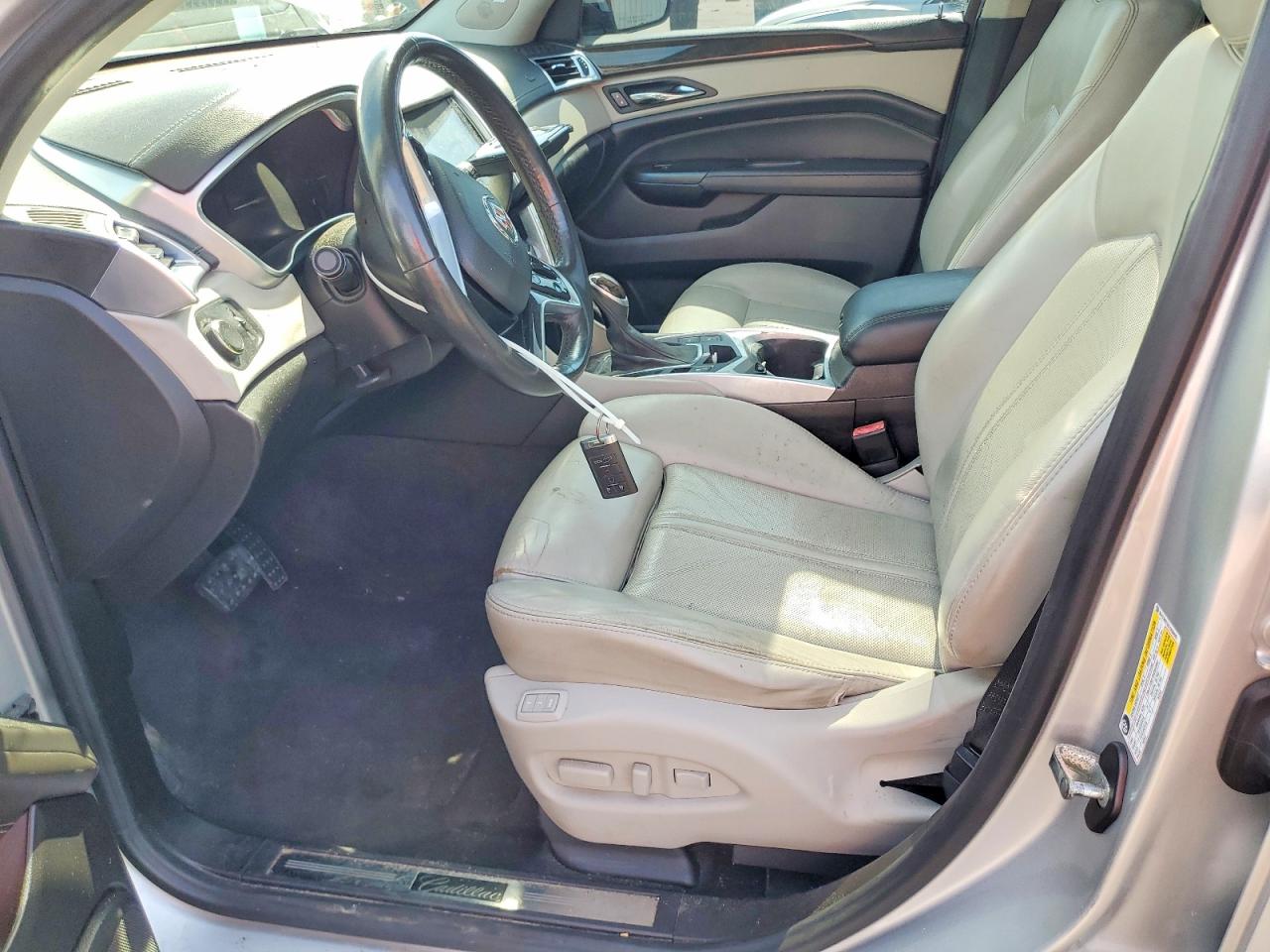 2014 Cadillac Srx Luxury Collection Silver vin: 3GYFNBE3XES686665